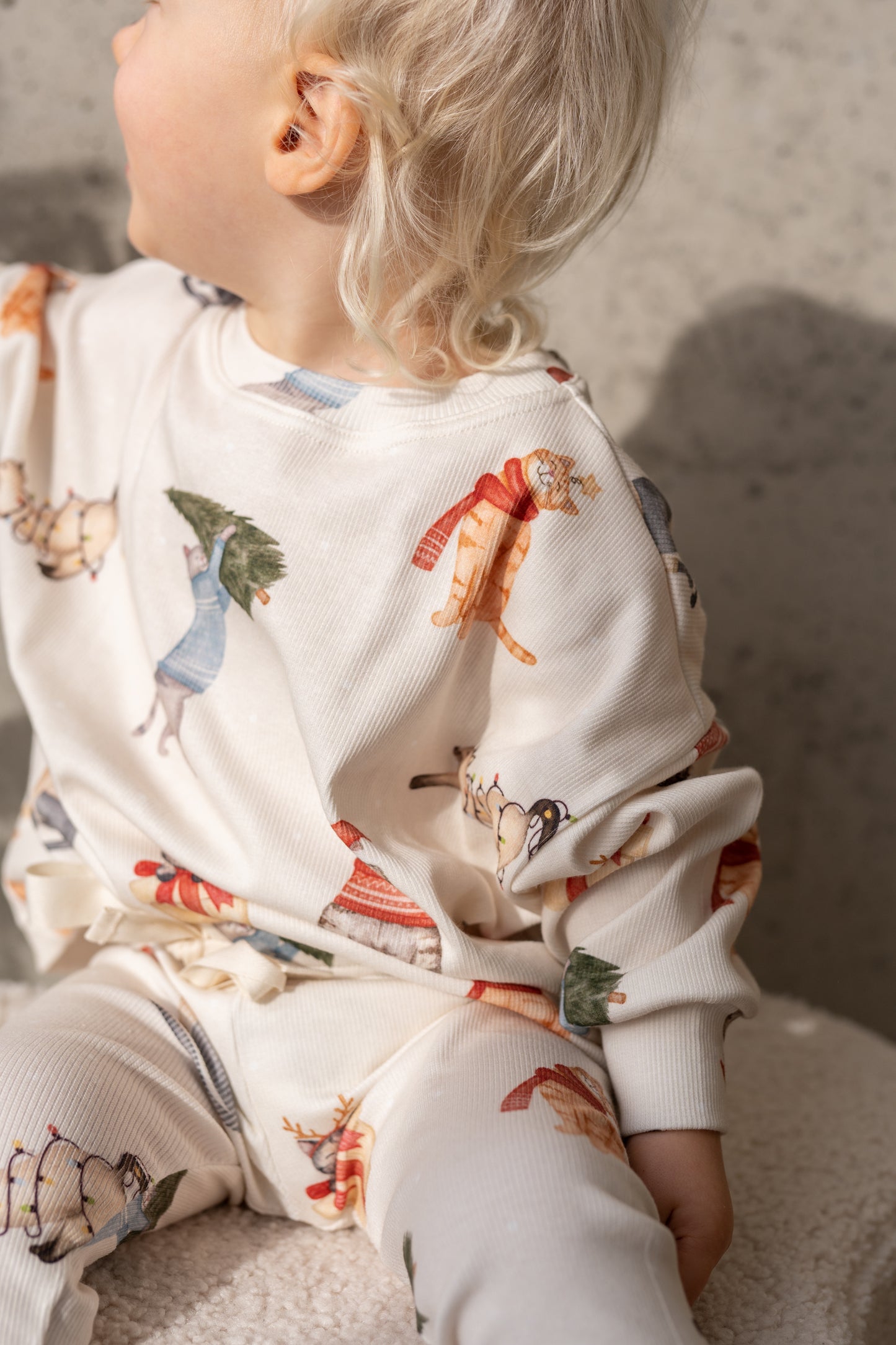 Legginsy ZIMOWE KOTY