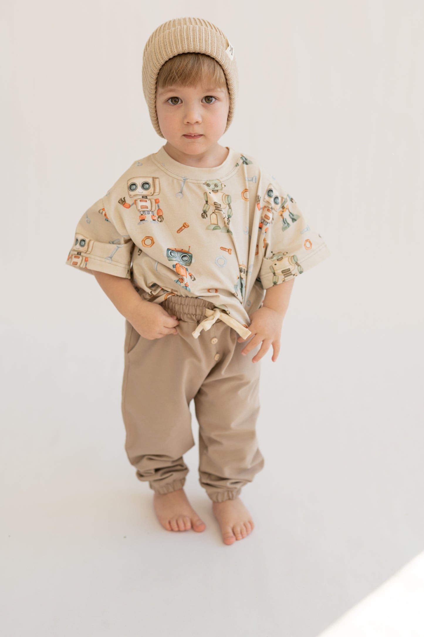 Spodnie denim STONE w stylu jogger