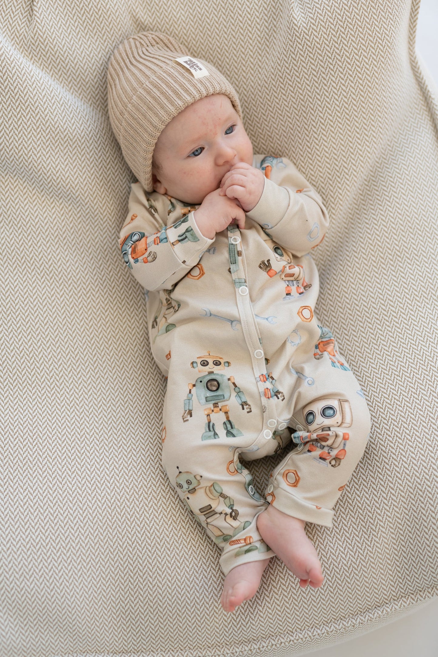 Pajacyk na napy LITTLE ROBOT