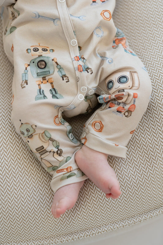 Pajacyk na napy LITTLE ROBOT