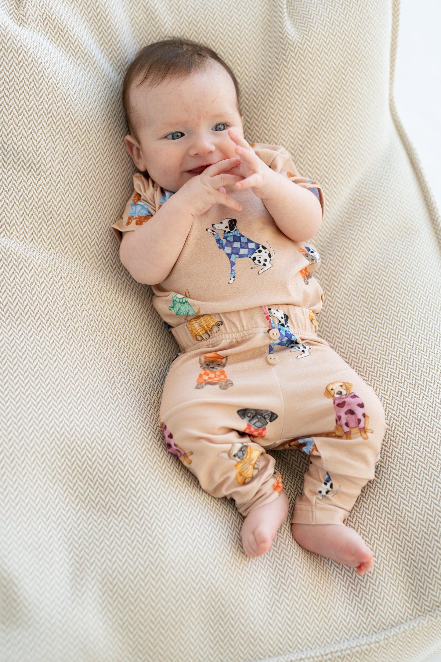 Legginsy BEIGE PUPPY