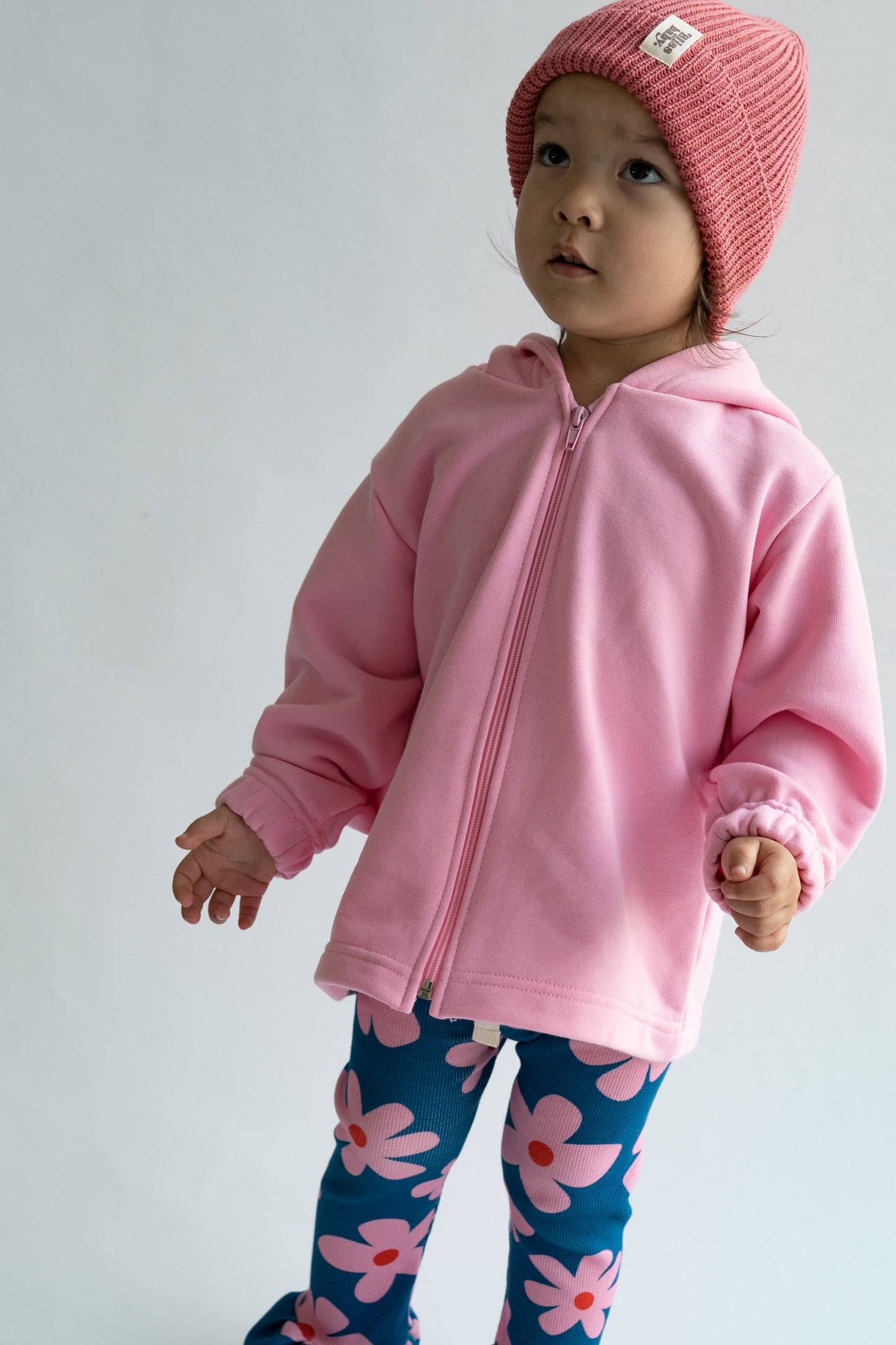 Bluza na zamek CANDY PINK