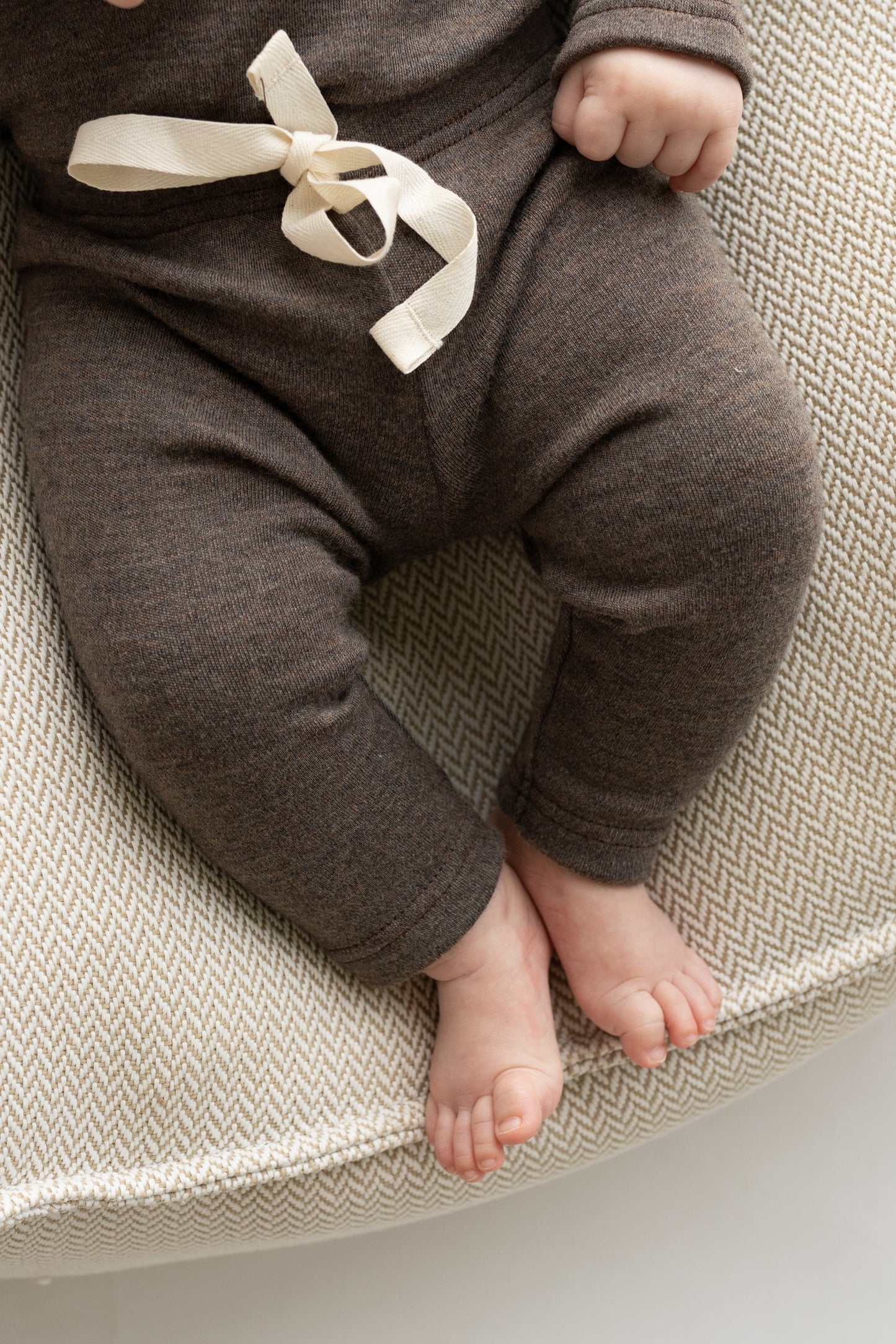 Legginsy merino TRUFFLE