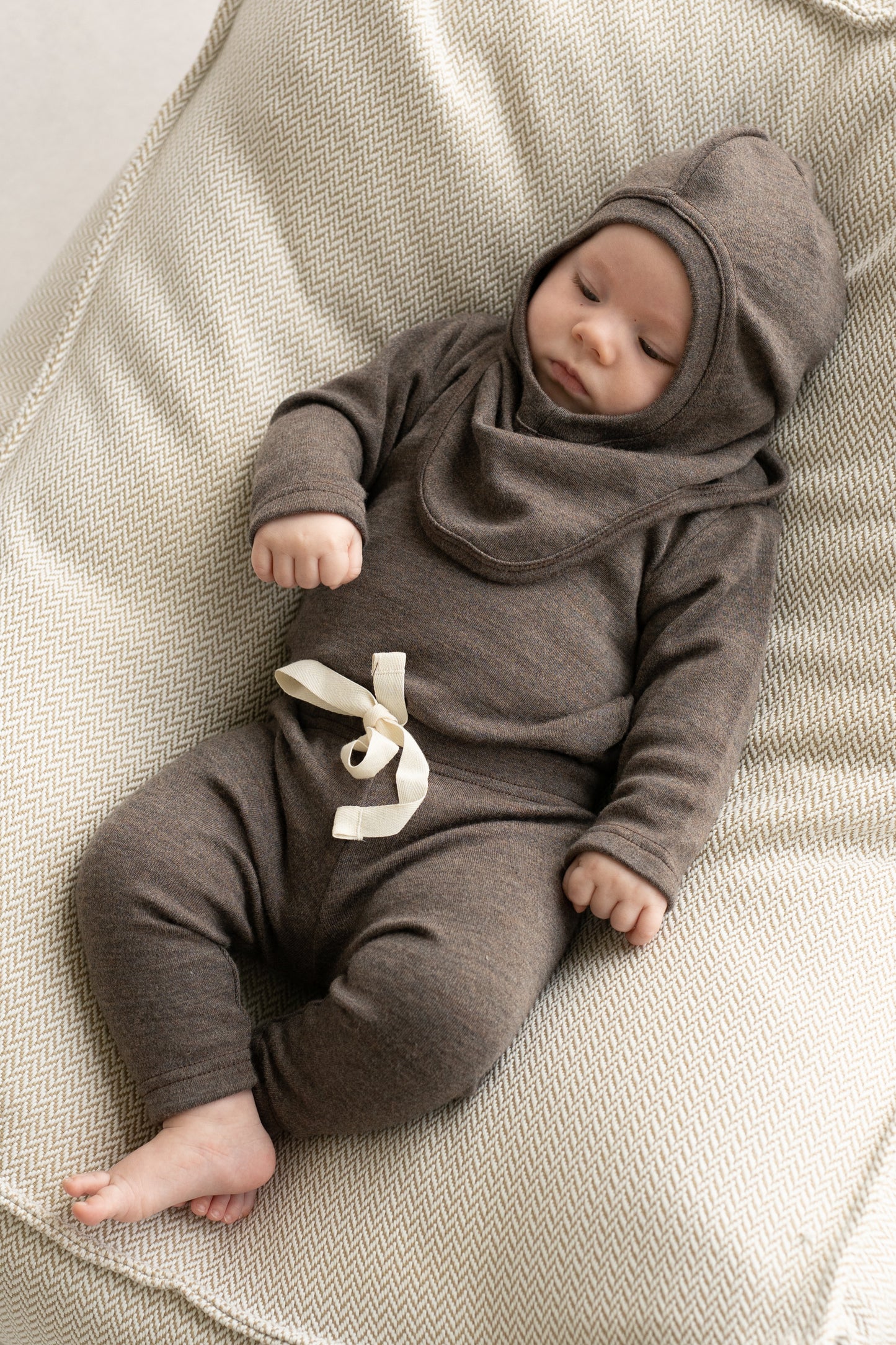 Legginsy merino TRUFFLE