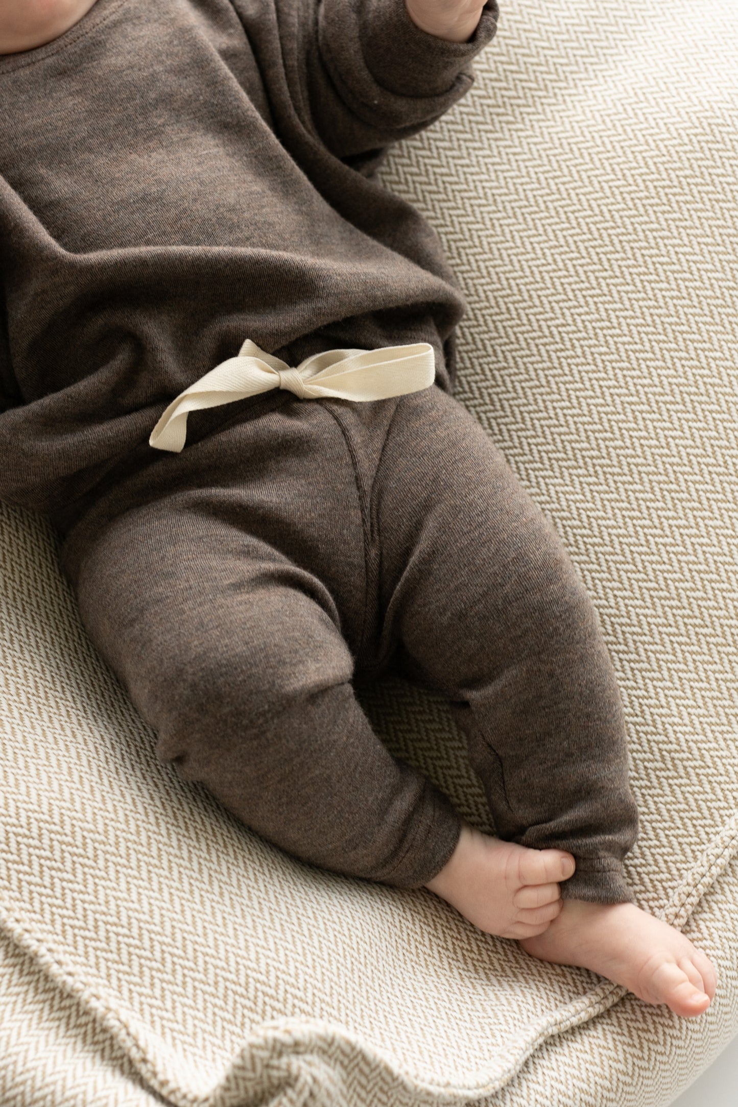 Legginsy merino TRUFFLE