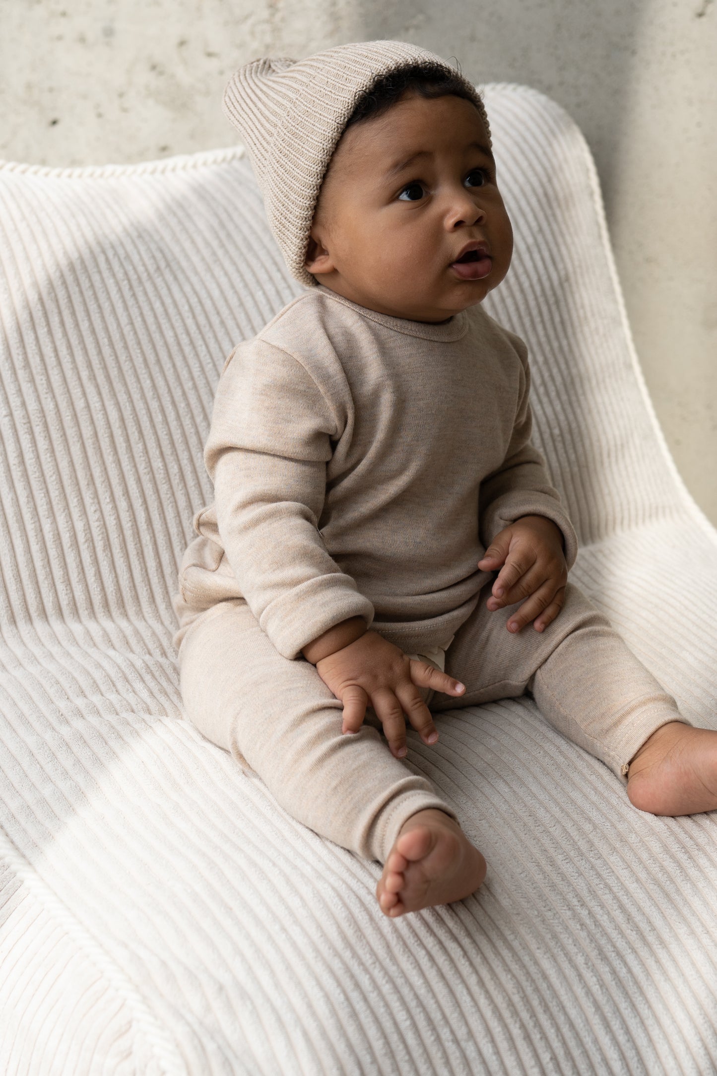 Bluzka merino ALMOND