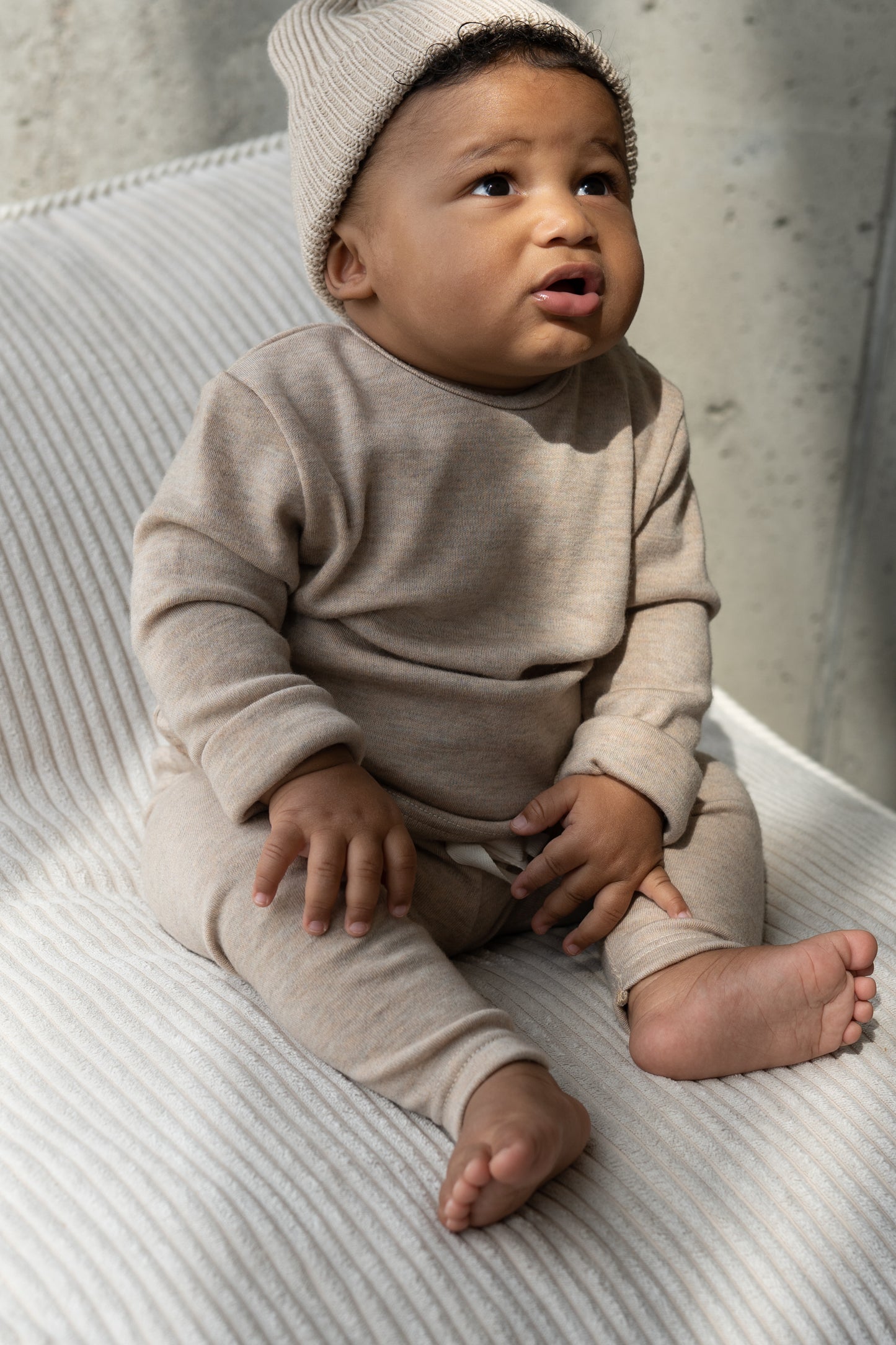 Bluzka merino ALMOND