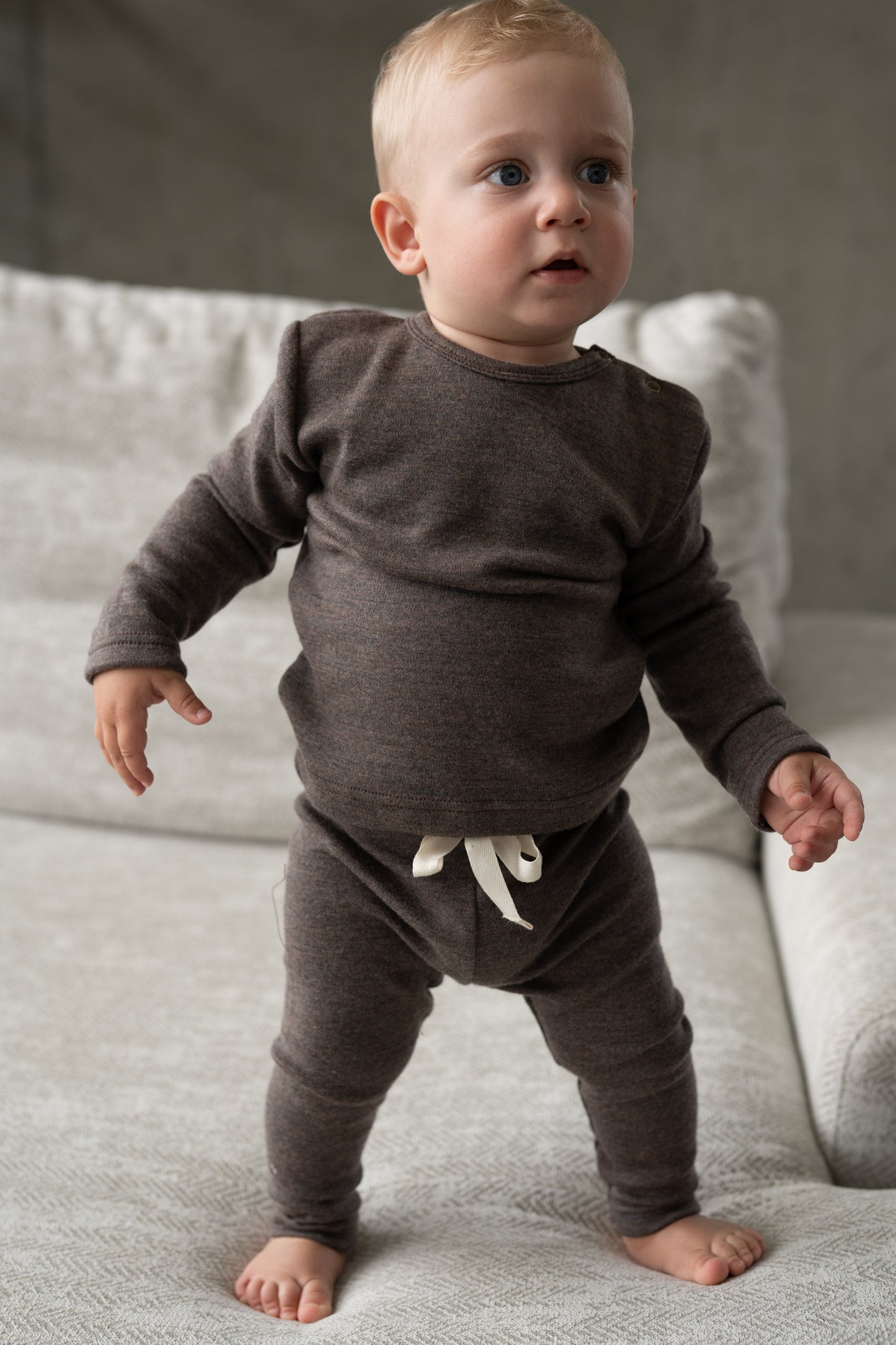 Bluzka merino TRUFFLE