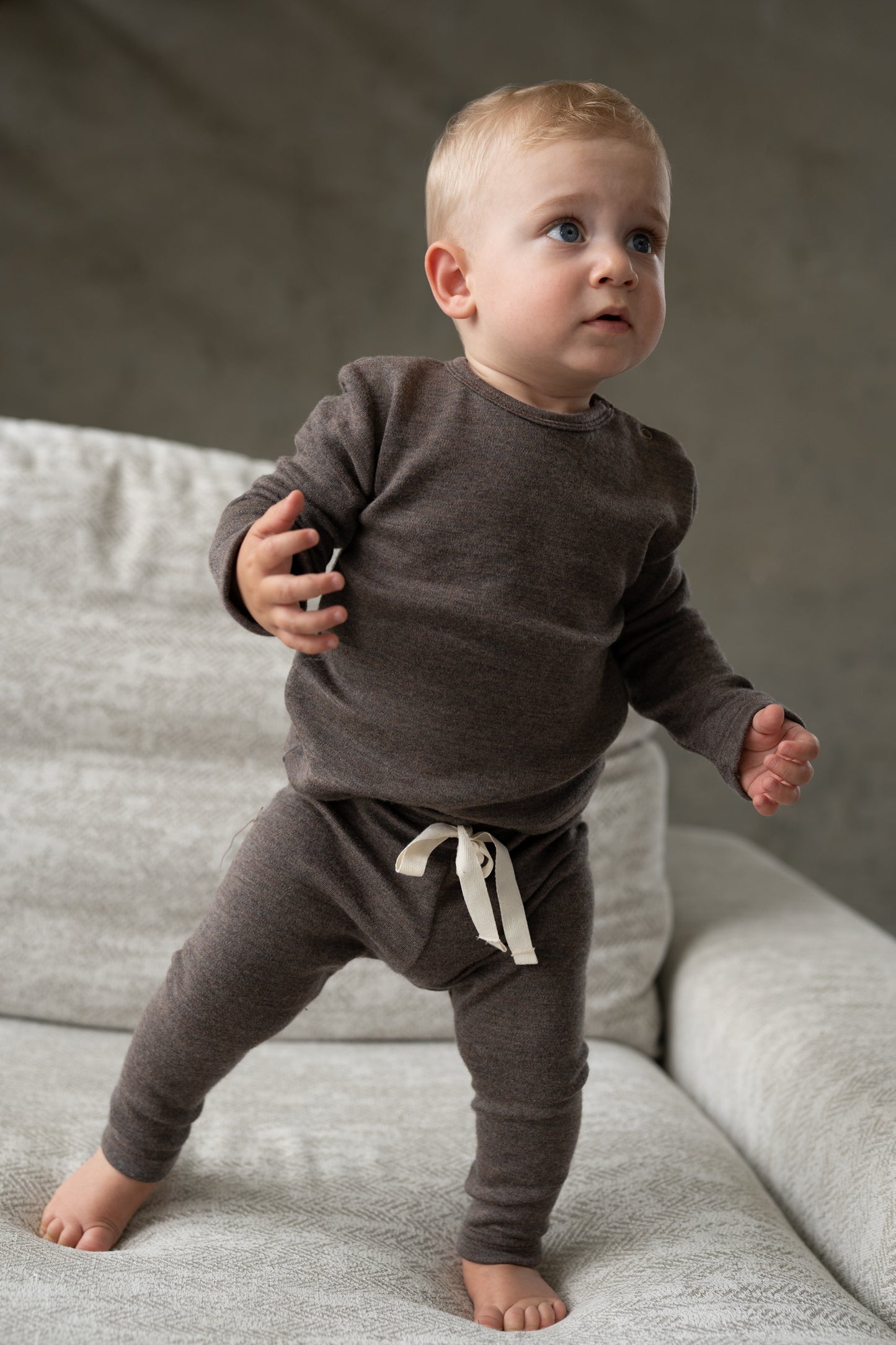 Bluzka merino TRUFFLE
