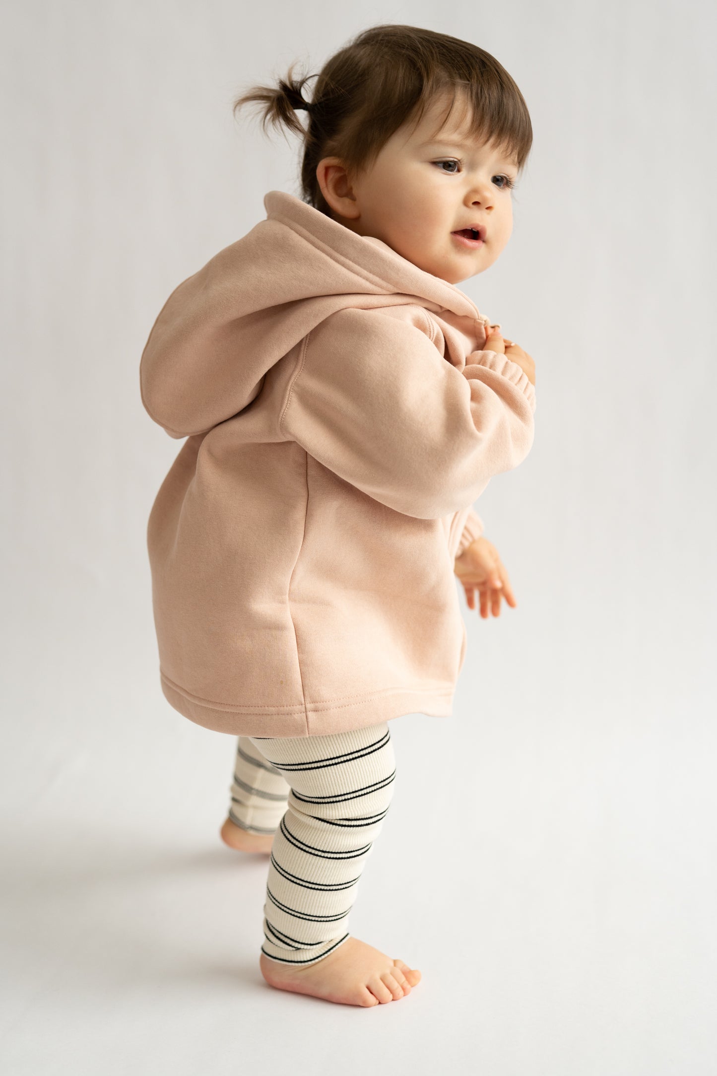 Bluza na zamek BRZOSKWINKA