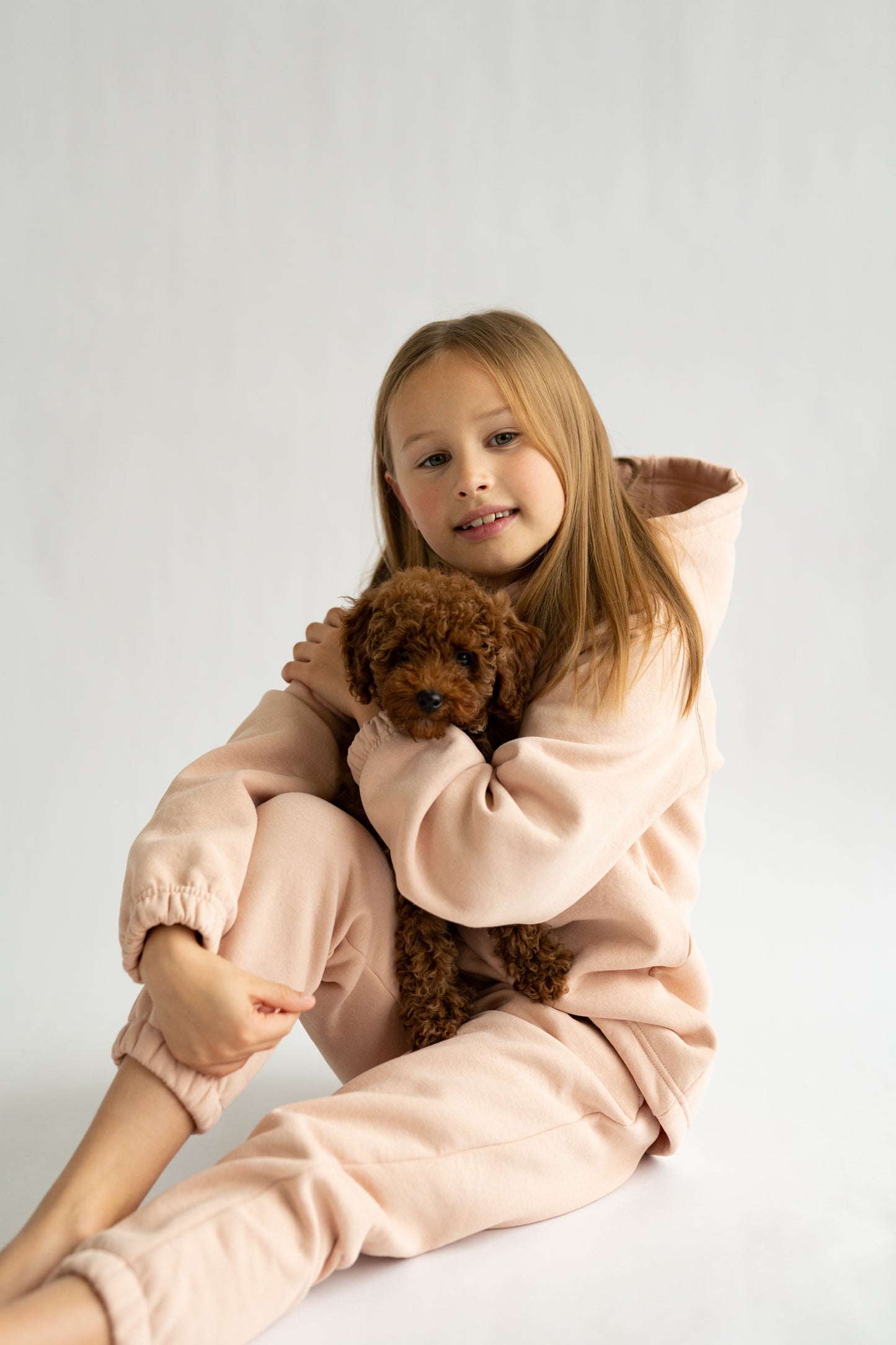 Bluza z kapturem BRZOSKWINKA