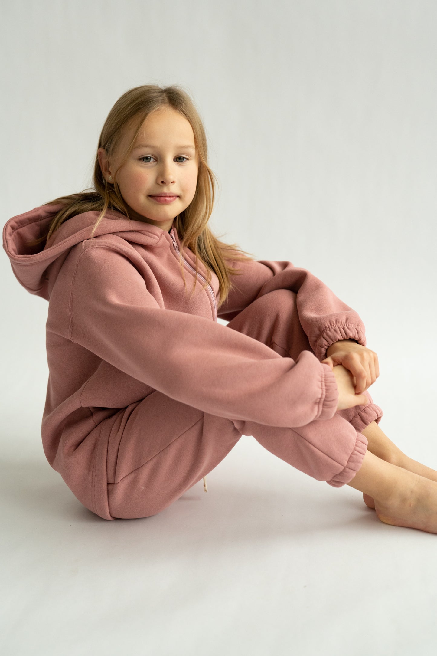 Bluza na zamek MAUVE