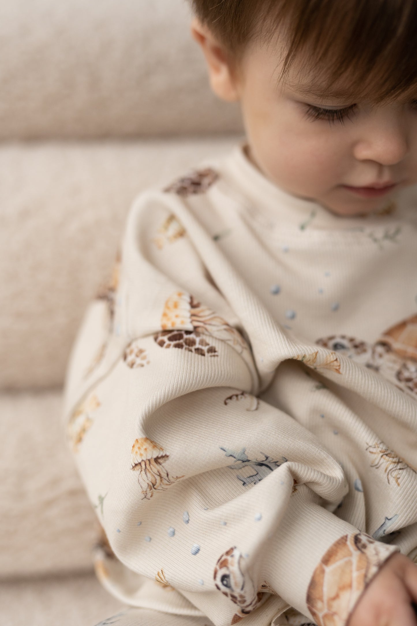 Bluza prążkowana ŻÓŁWIKI