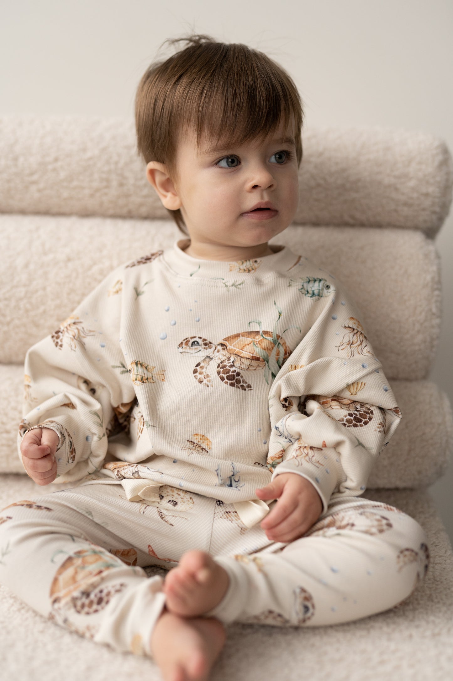 Bluza prążkowana ŻÓŁWIKI