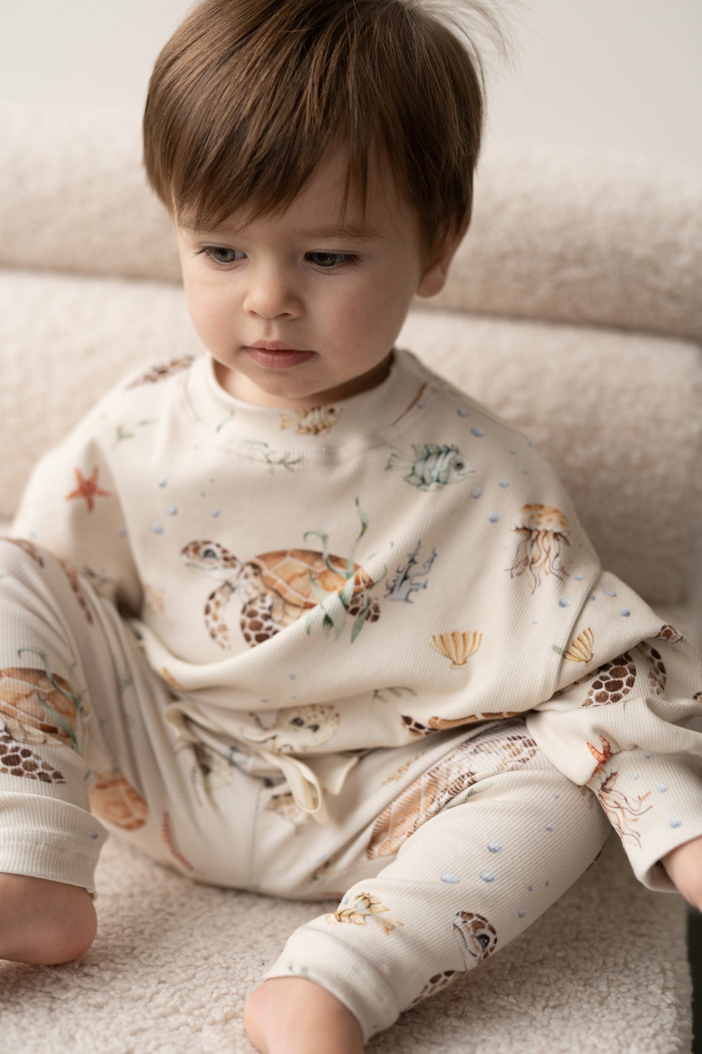 Bluza prążkowana ŻÓŁWIKI