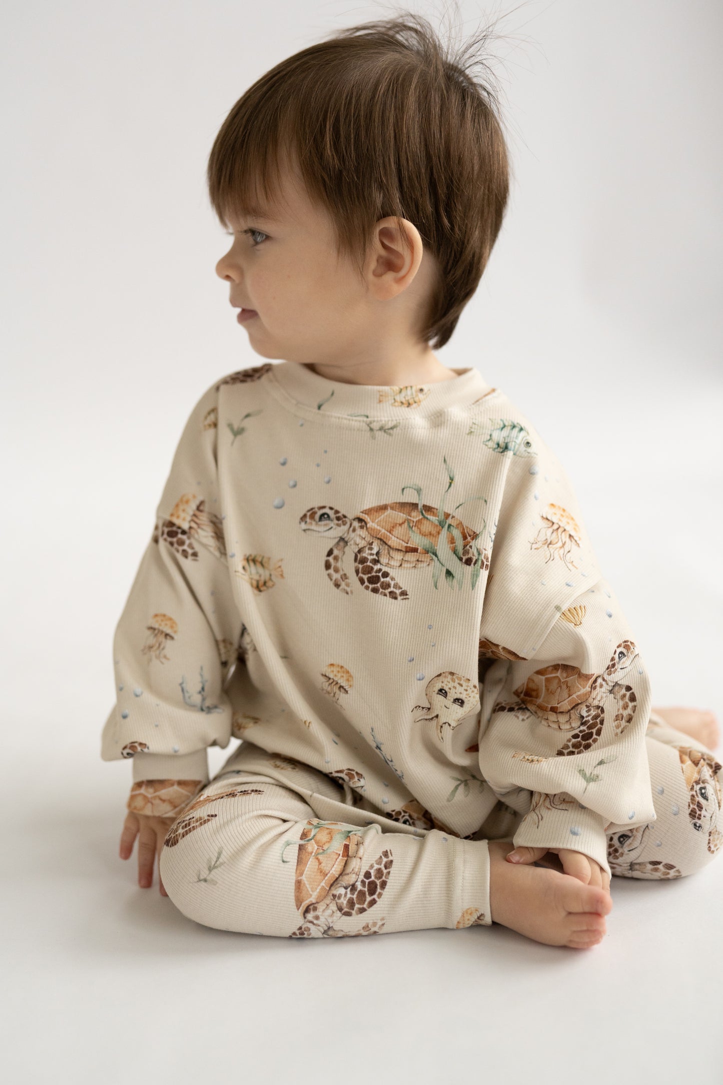 Bluza prążkowana ŻÓŁWIKI