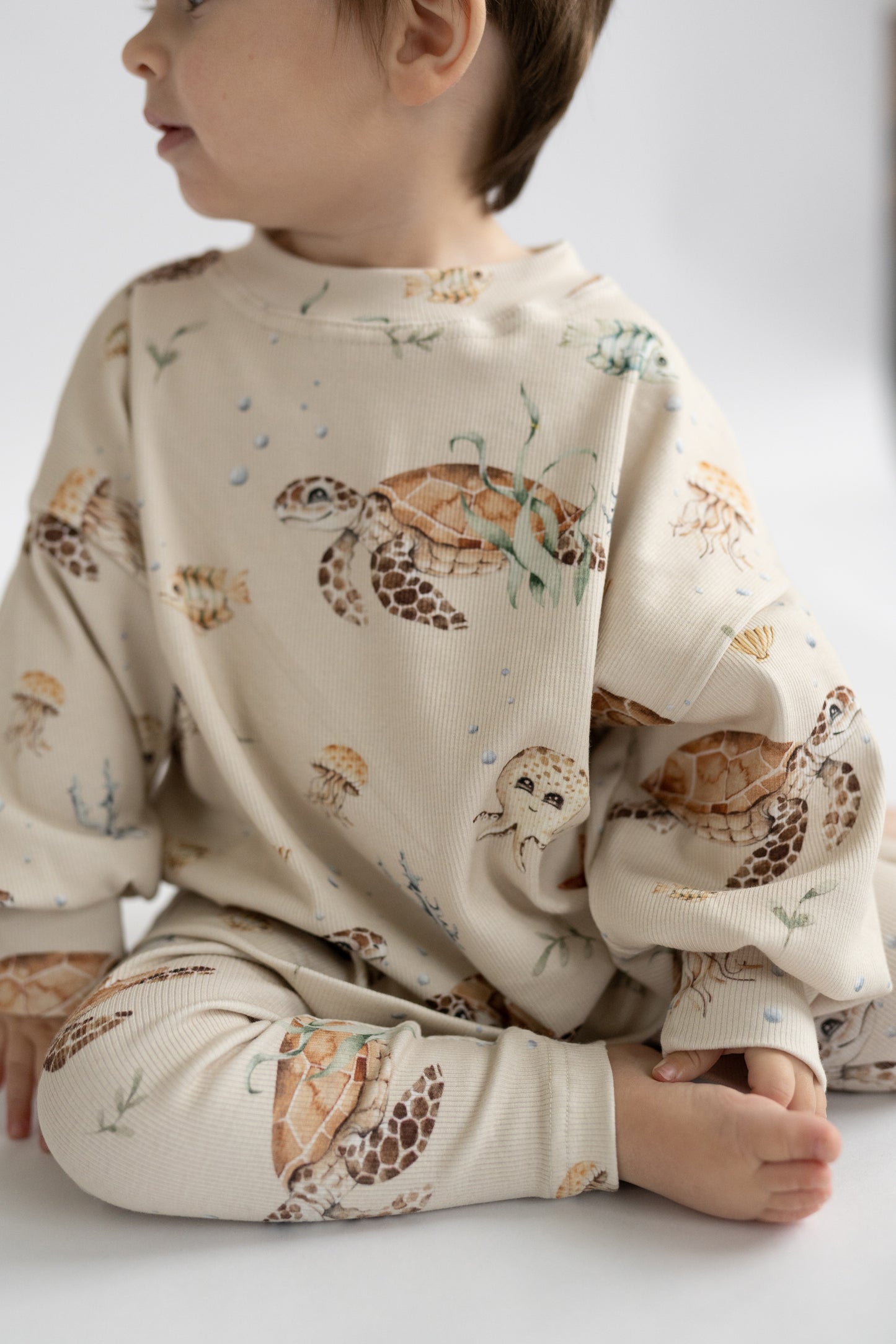 Bluza prążkowana ŻÓŁWIKI