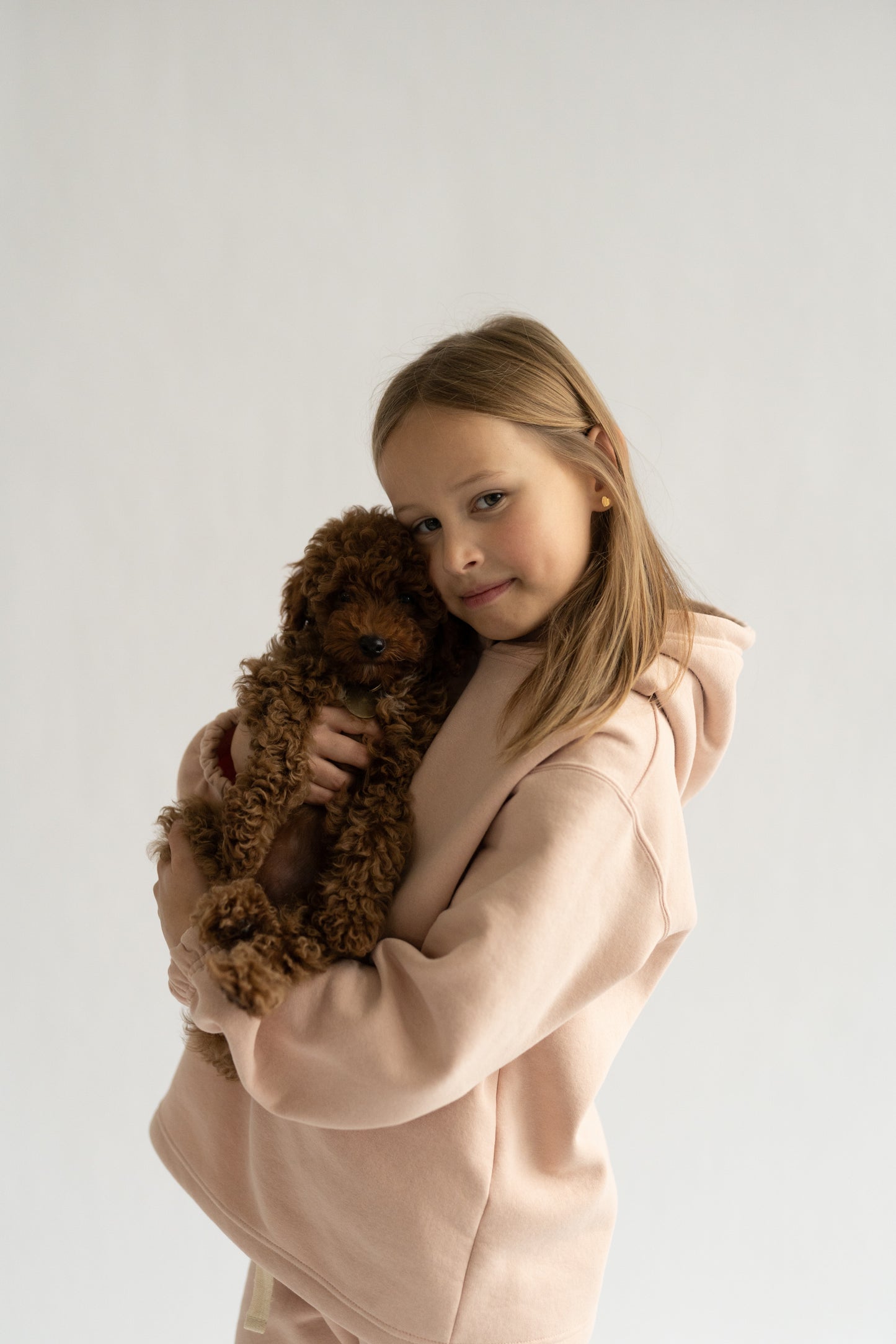 Bluza z kapturem BRZOSKWINKA