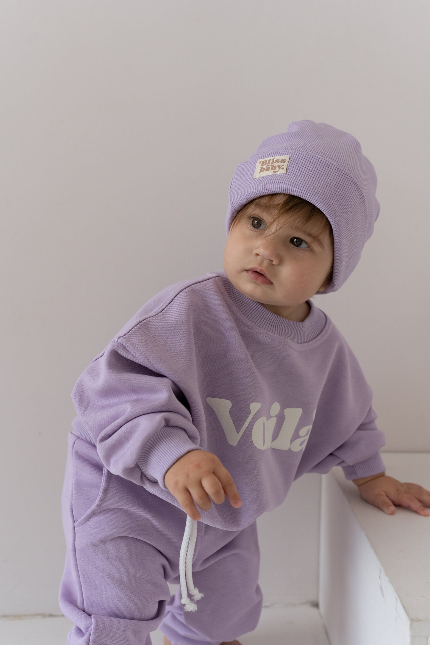 BLUZA OVERSIZE VOILA LILA