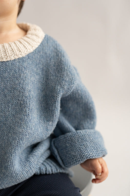 Sweterek z merino BLU