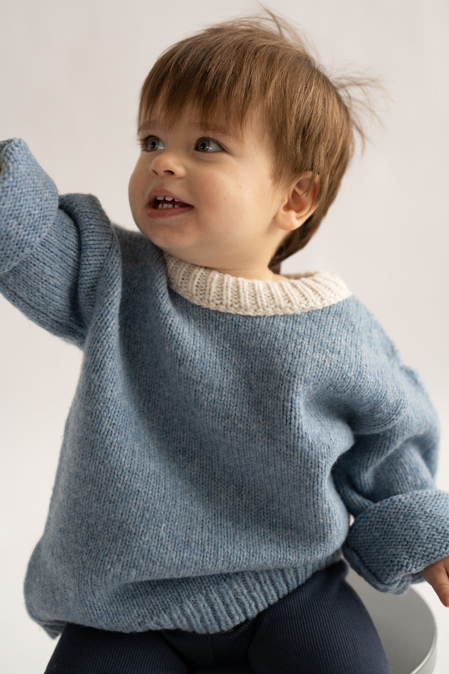 Sweterek z merino BLU