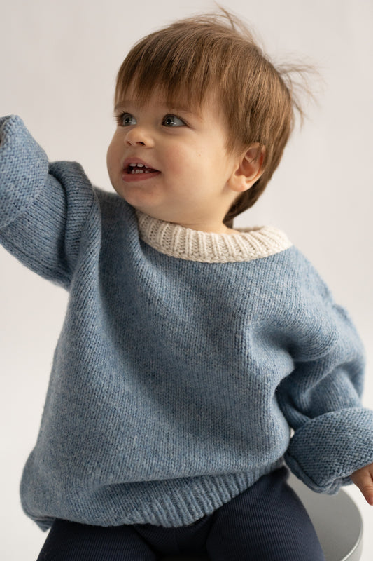 Sweterek z merino BLU