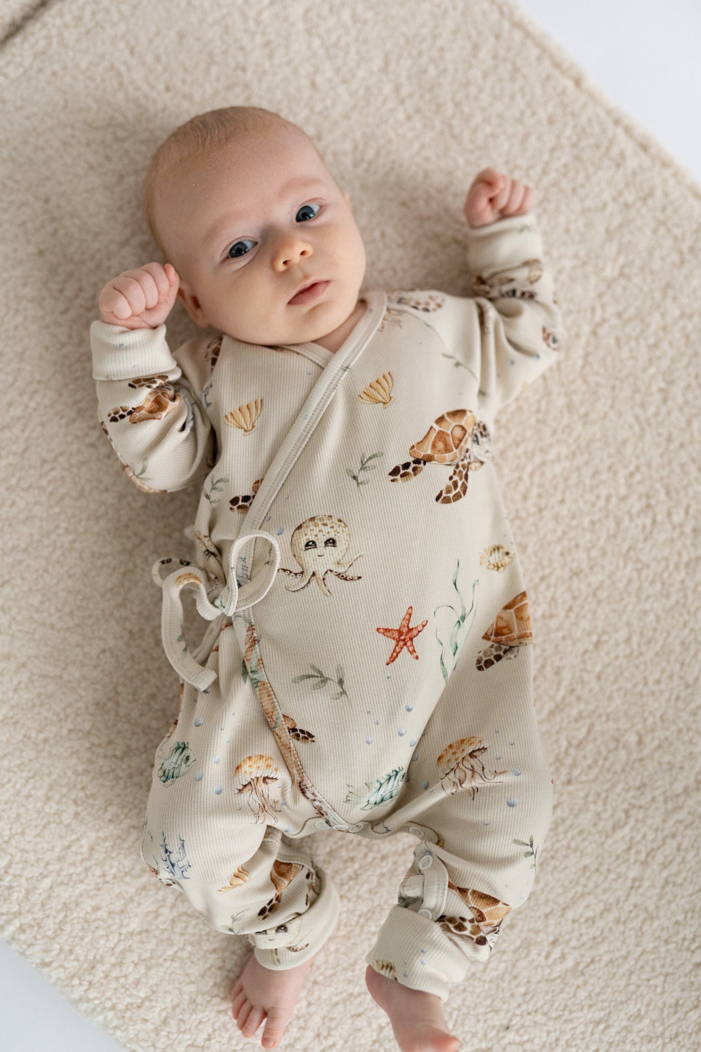 Rompers kopertowy ŻÓŁWIKI