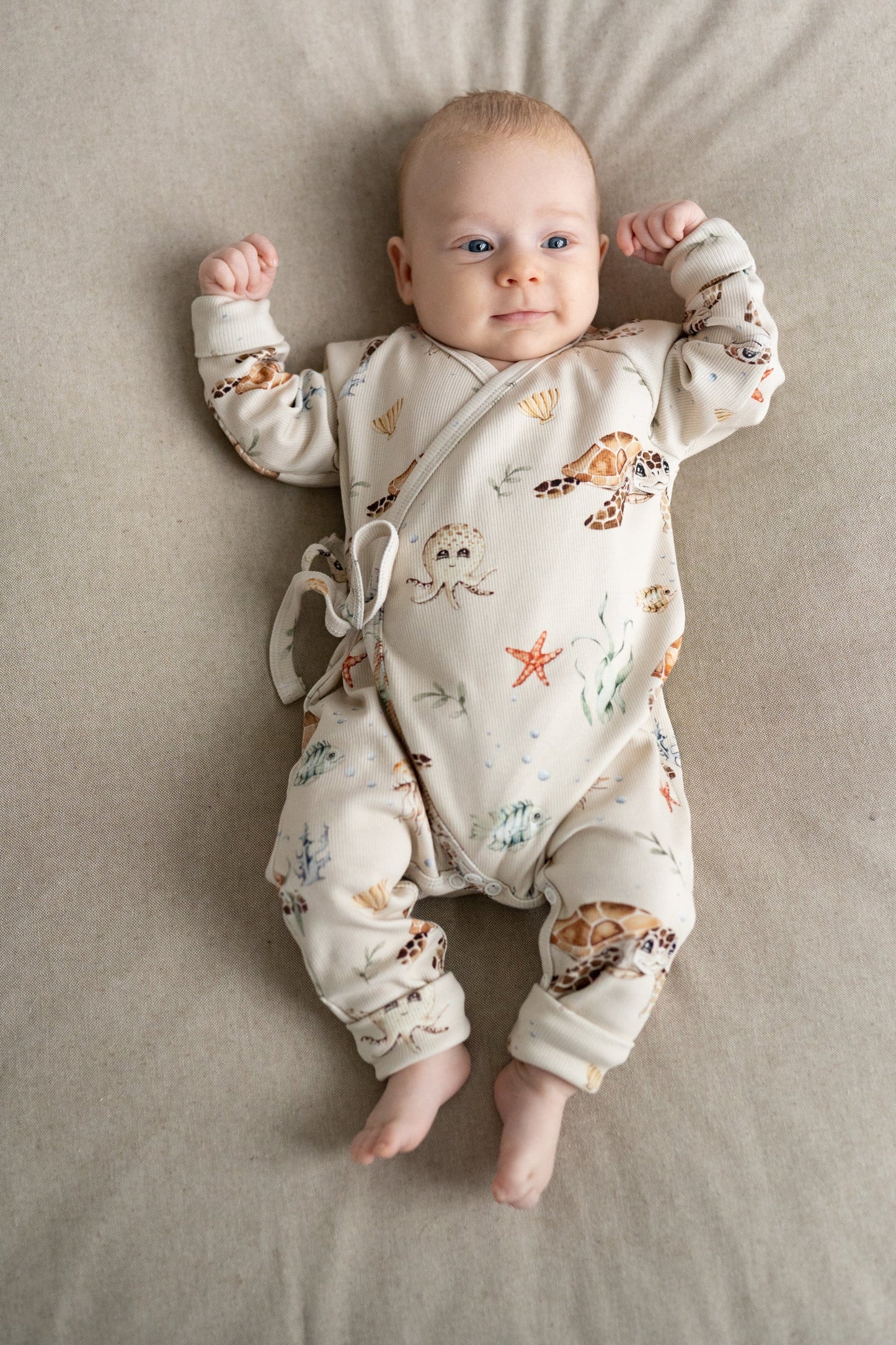 Rompers kopertowy ŻÓŁWIKI