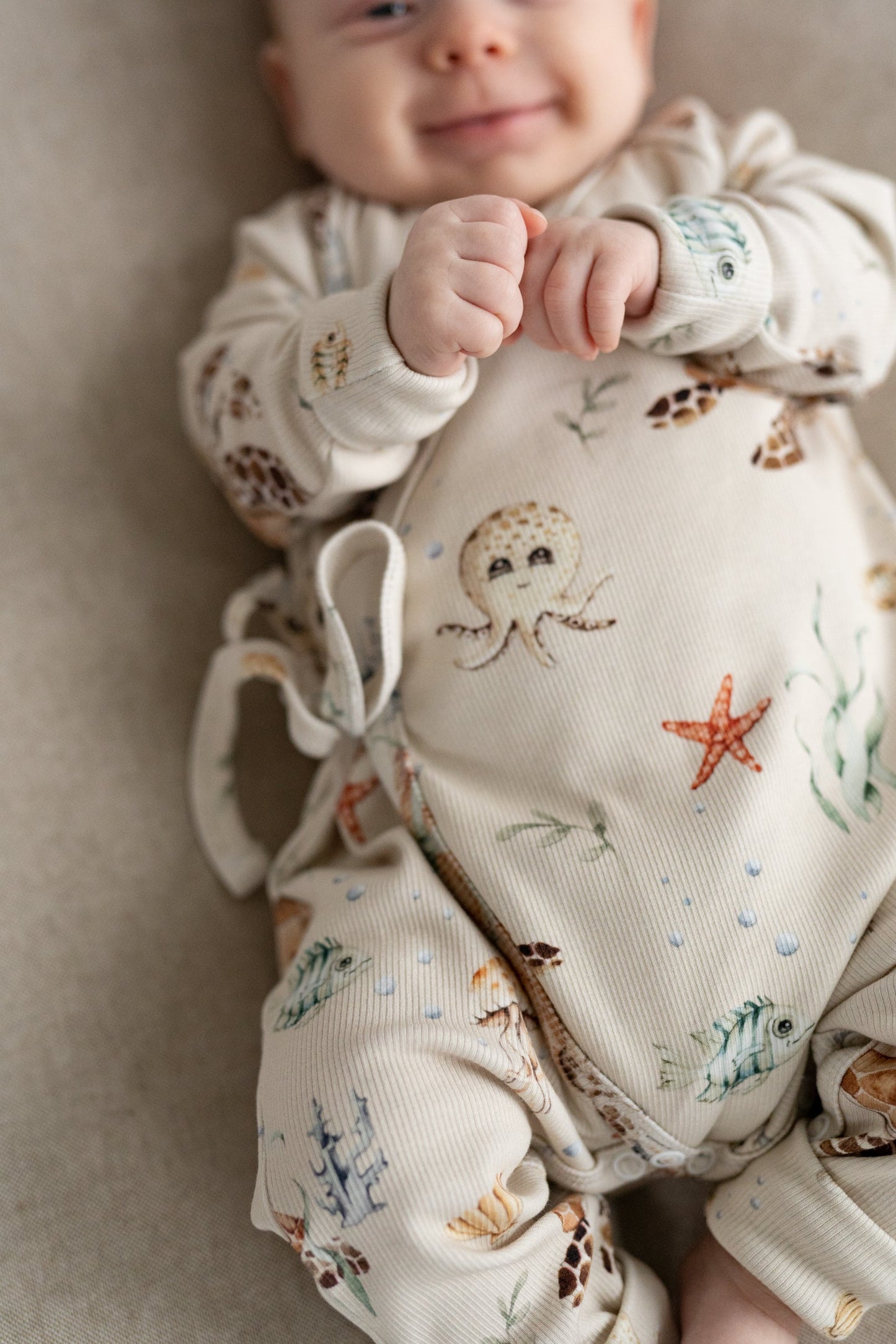 Rompers kopertowy ŻÓŁWIKI