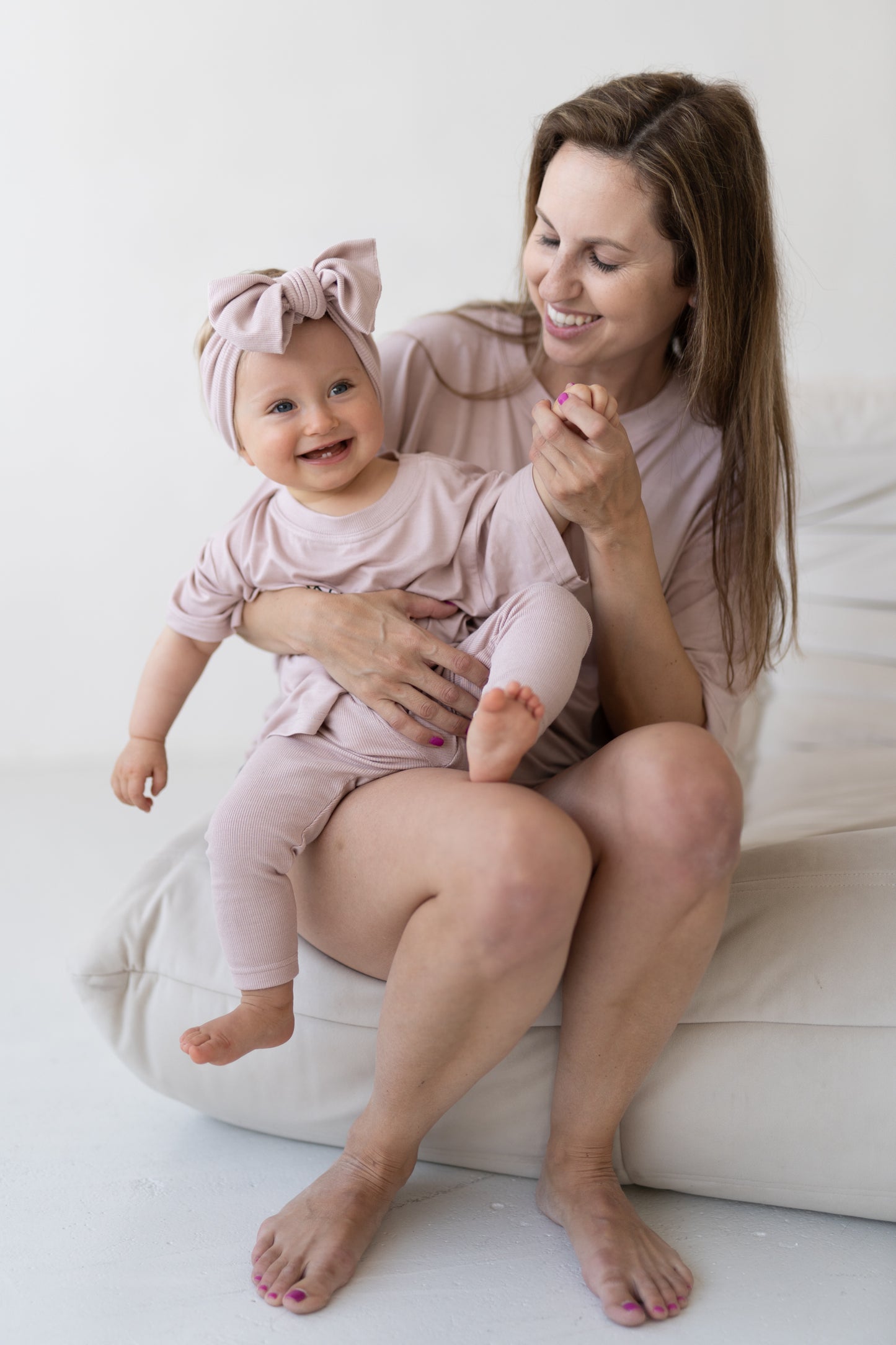 Legginsy BAMBOO OLD ROSE