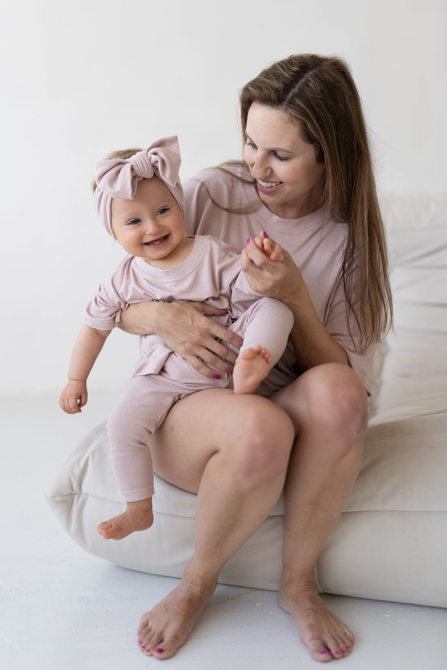 Legginsy BAMBOO OLD ROSE