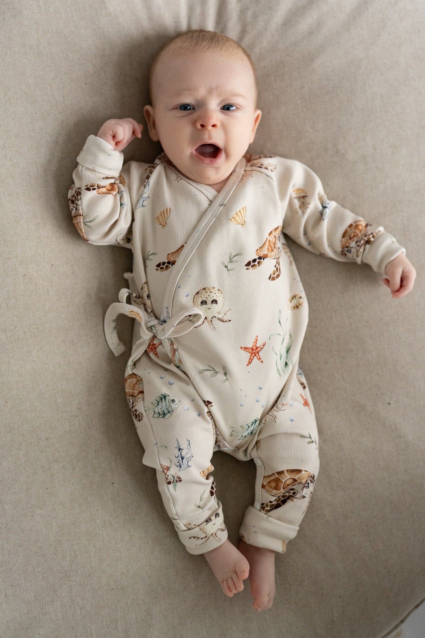 Rompers kopertowy ŻÓŁWIKI