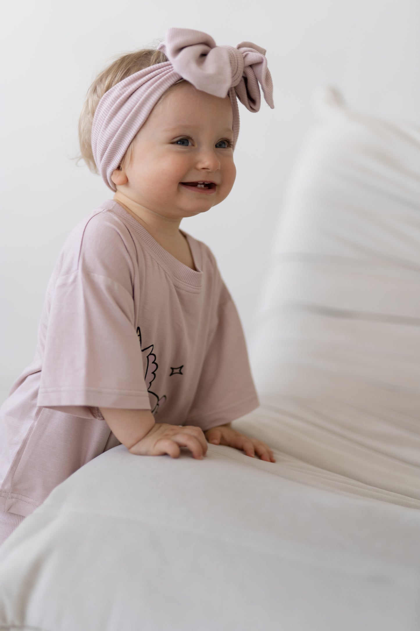 T-shirt oversize BAMBOO OLD ROSE
