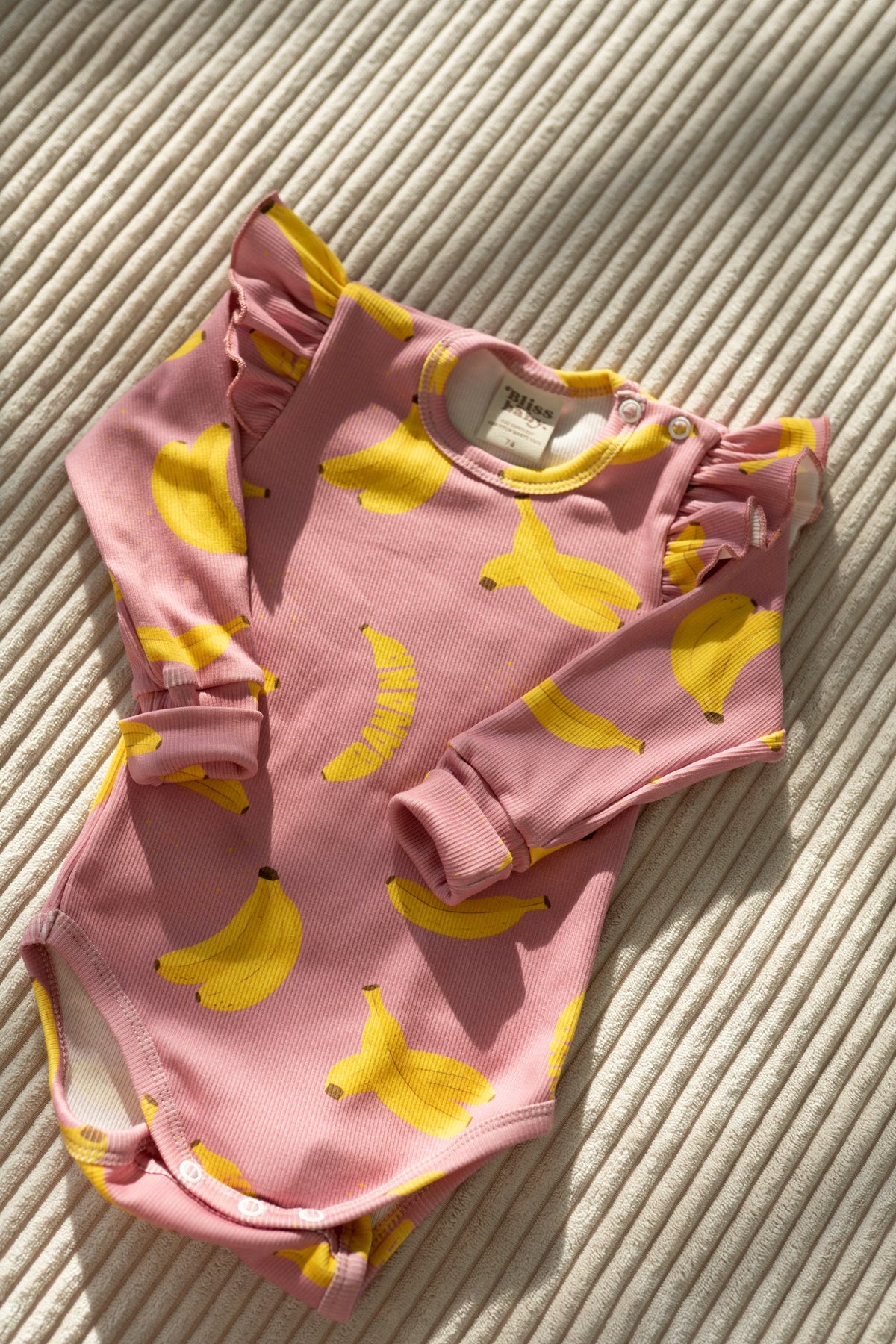 Body PINK BANANA z falbanką