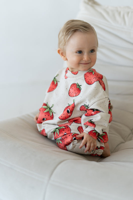 Bluza oversize STRAWBERRIES