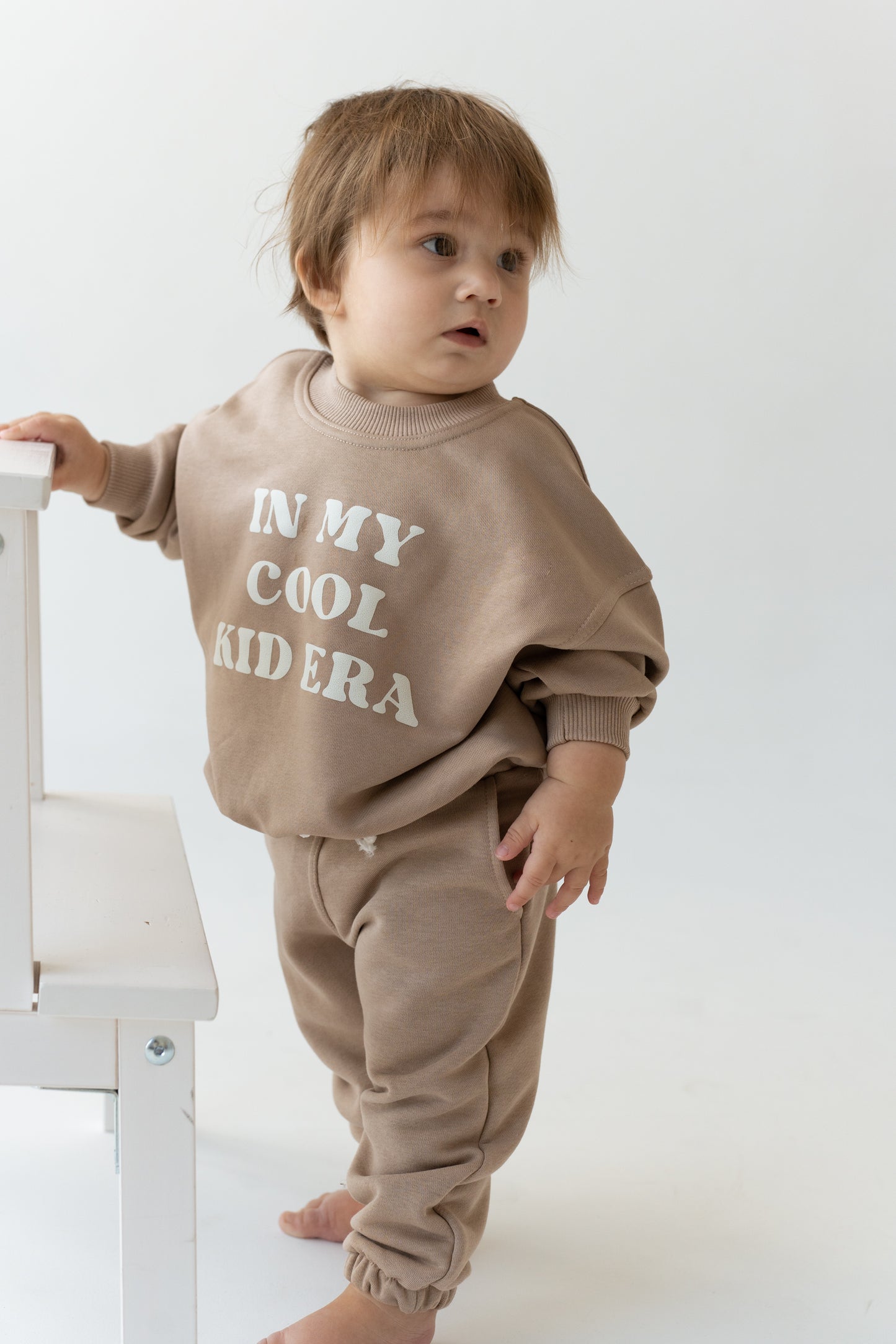 BLUZA OVERSIZE KID ERA BEŻ