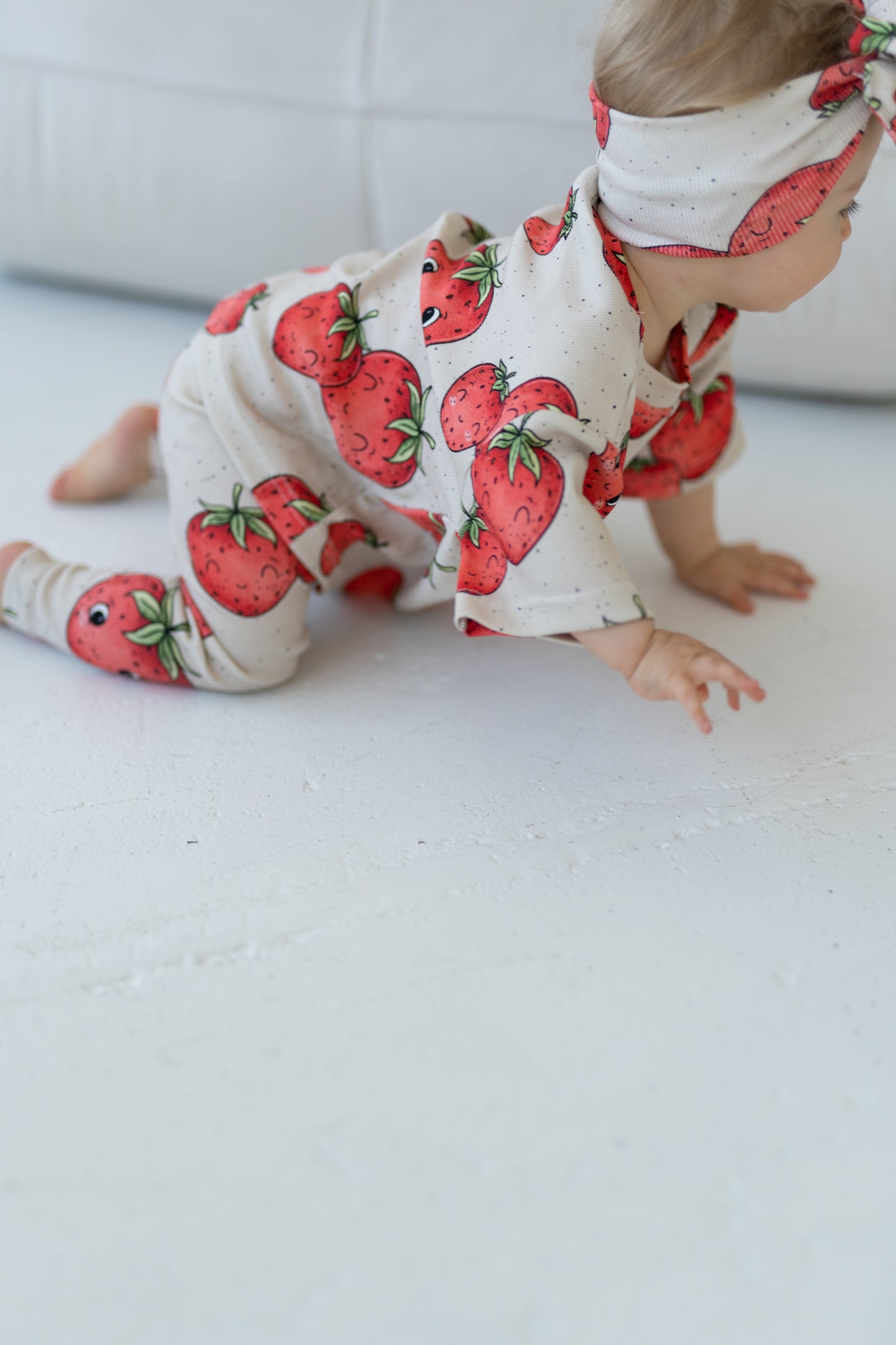 Legginsy STRAWBERRIES