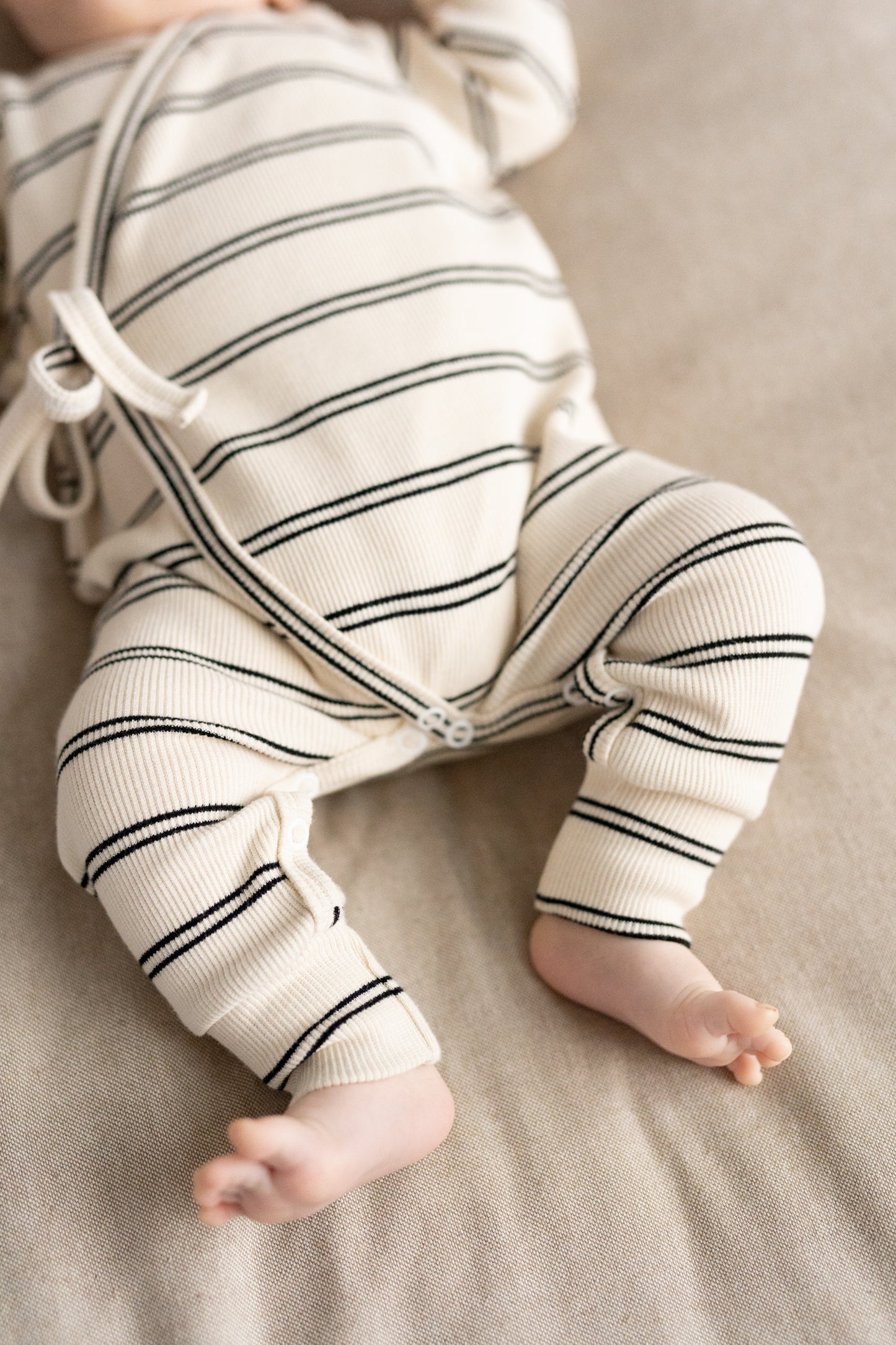 Rompers kopertowy SOFT STRIPES