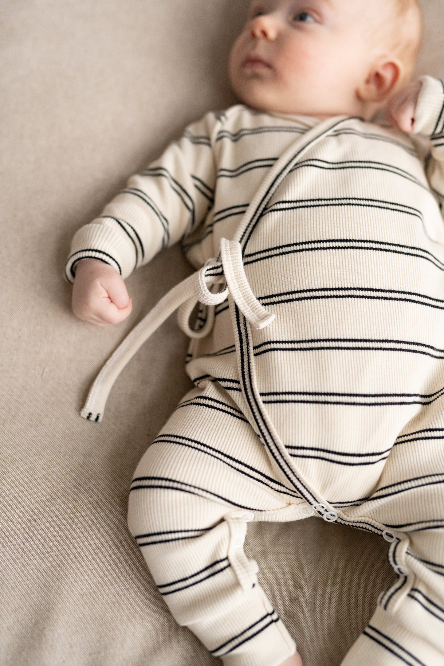 Rompers kopertowy SOFT STRIPES