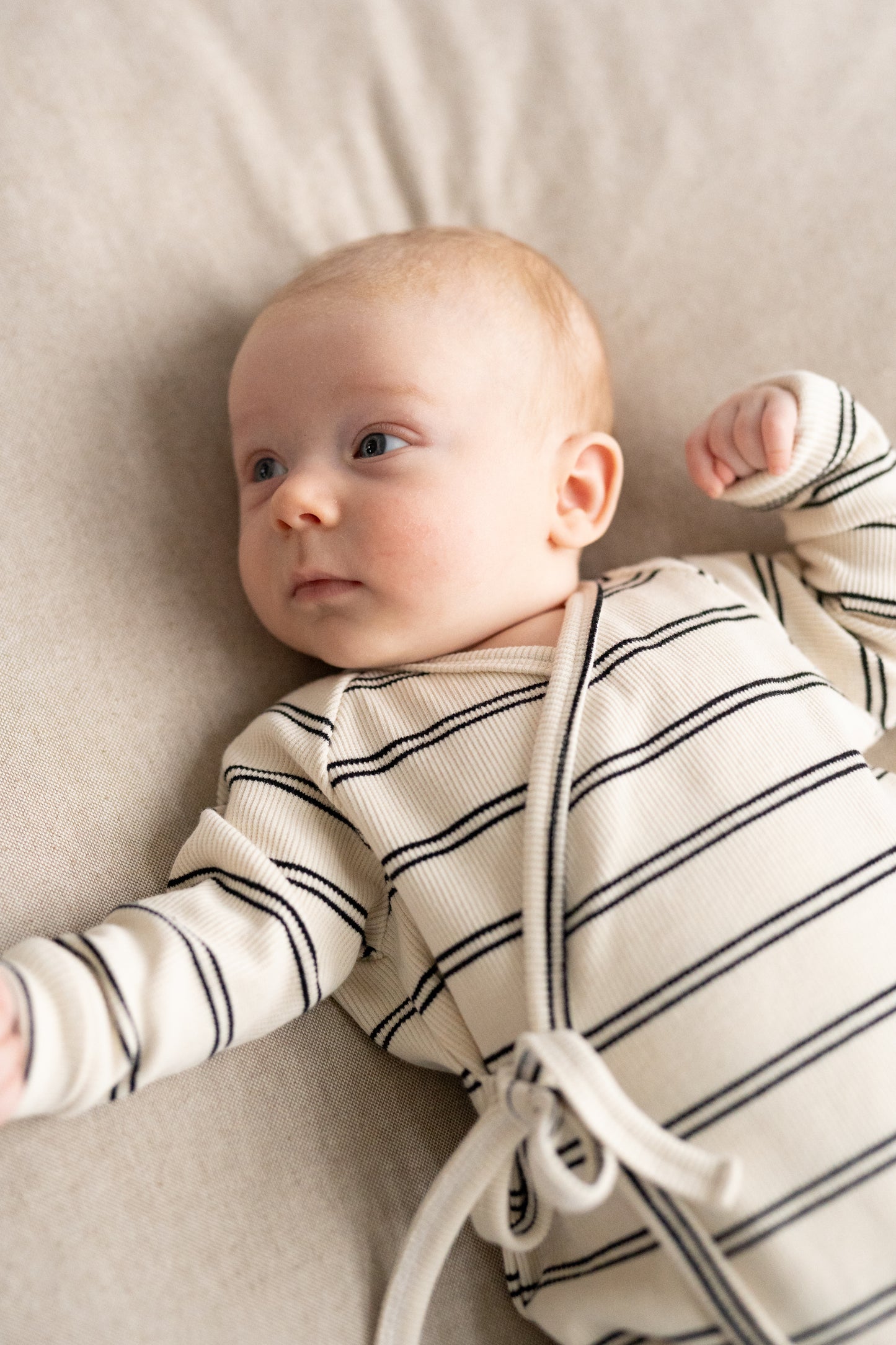 Rompers kopertowy SOFT STRIPES