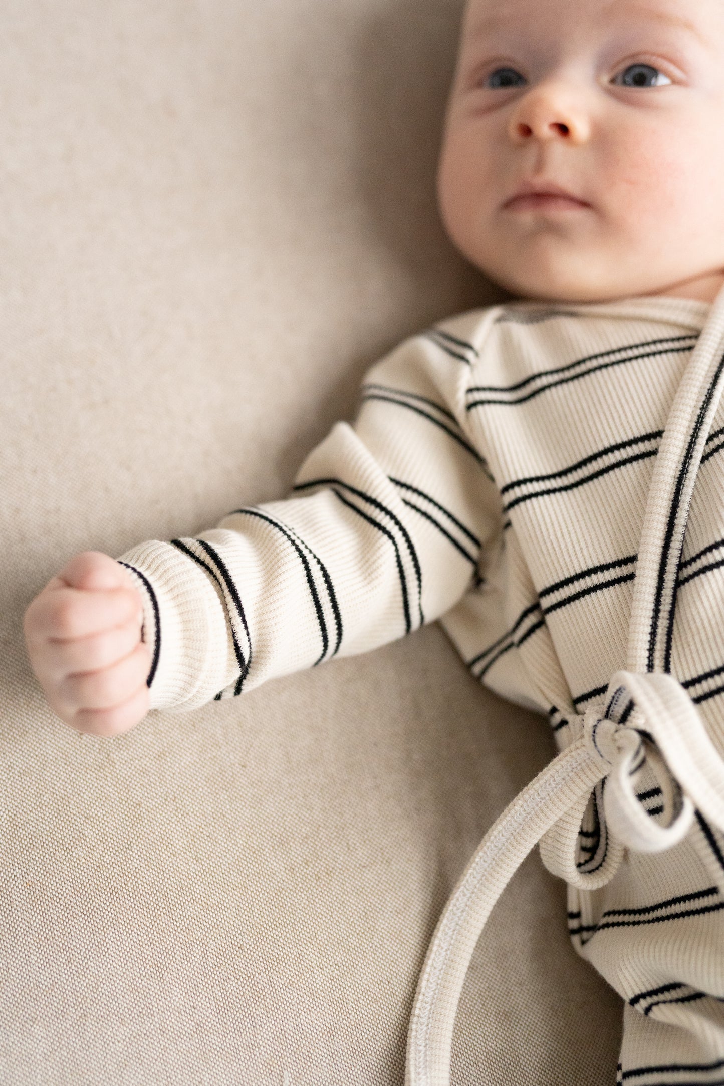 Rompers kopertowy SOFT STRIPES