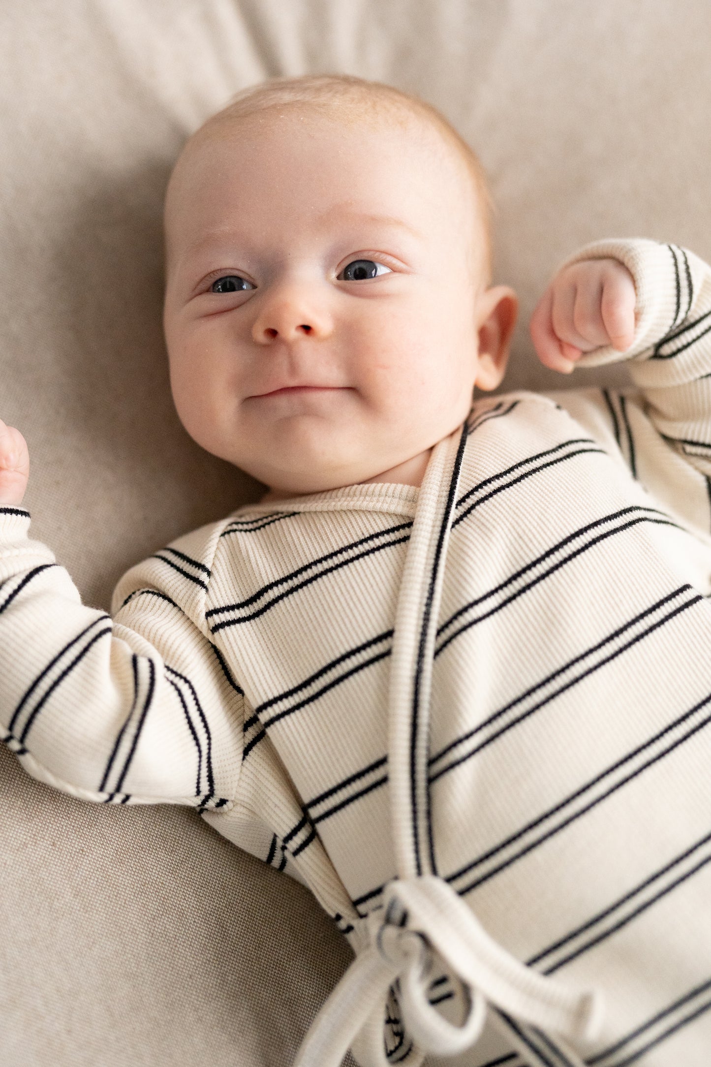 Rompers kopertowy SOFT STRIPES