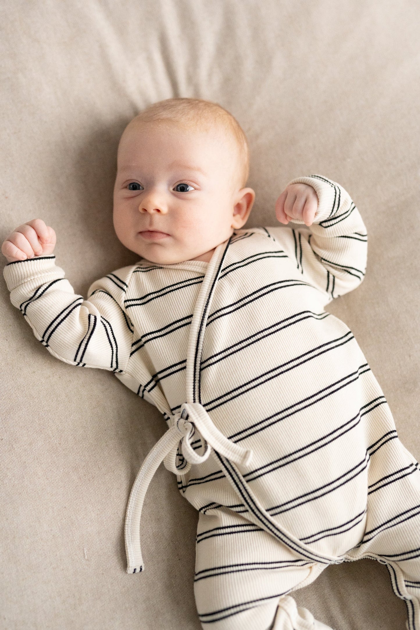 Rompers kopertowy SOFT STRIPES