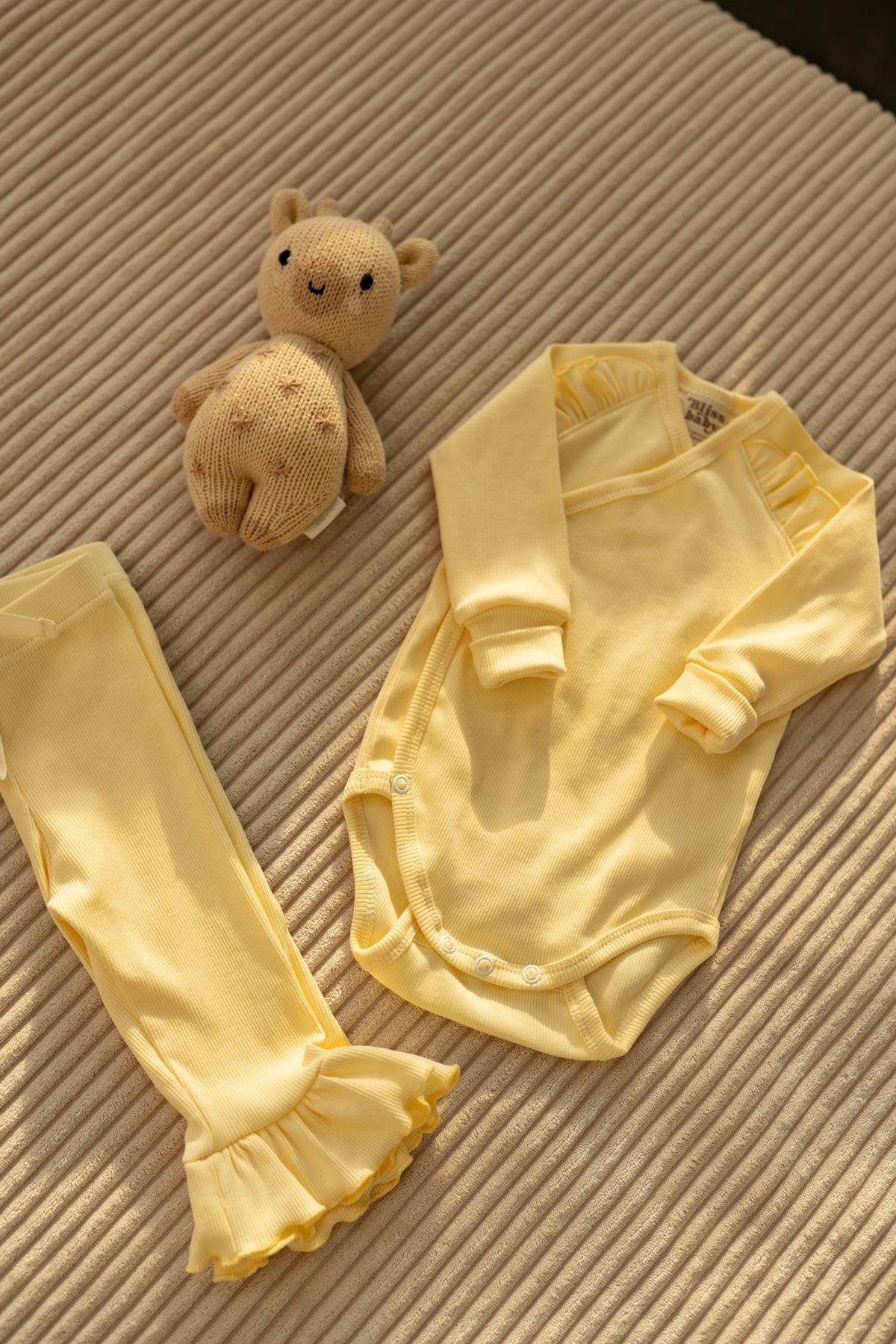 Body kopertowe BUTTER z falbanką