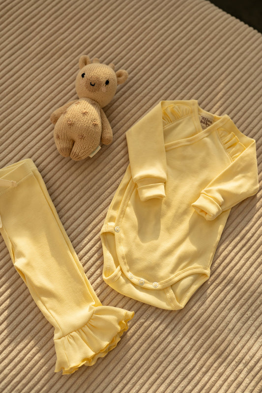 Body kopertowe BUTTER z falbanką