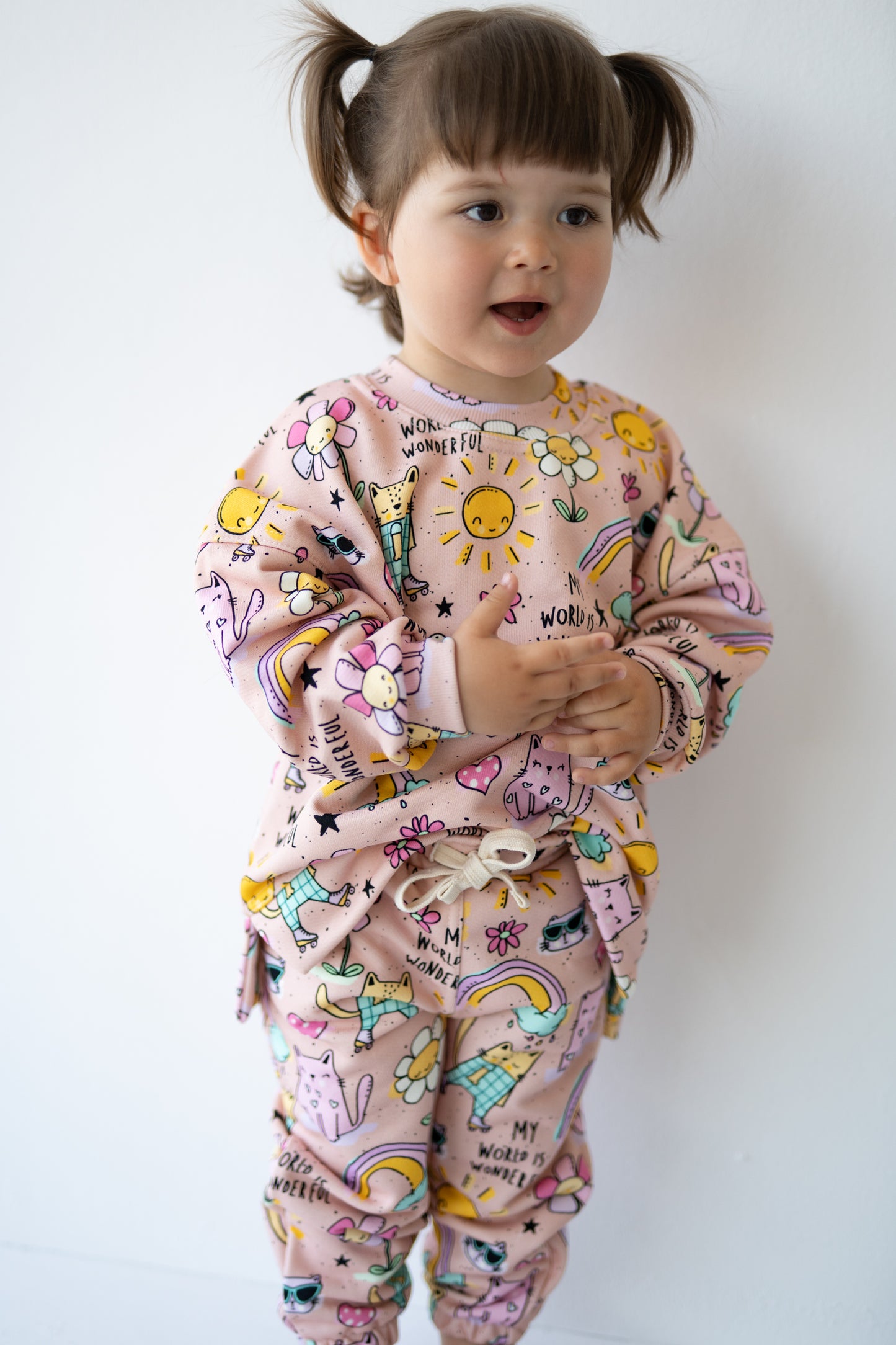 Bluza oversize WONDERFUL WORLD