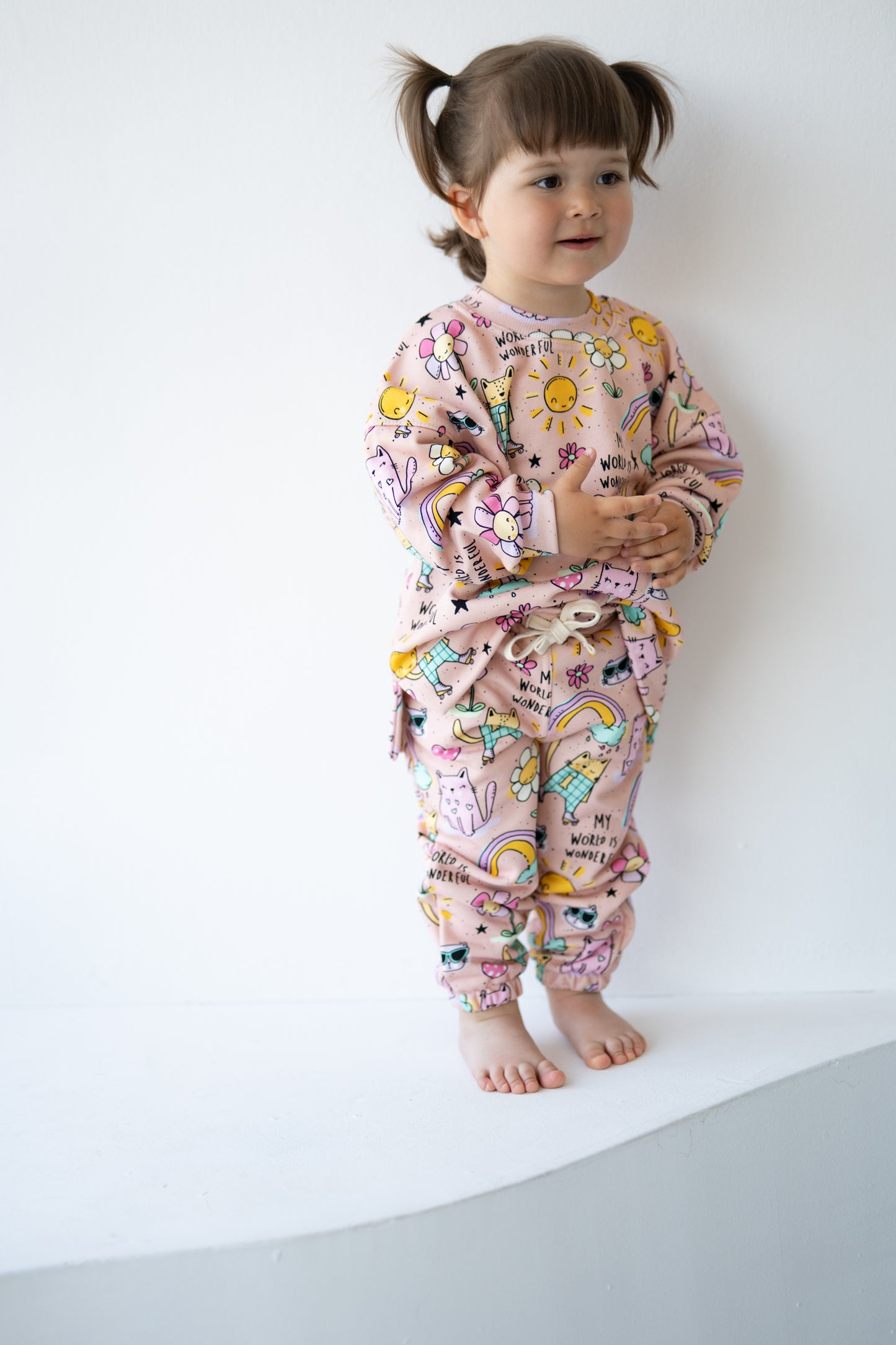 Bluza oversize WONDERFUL WORLD