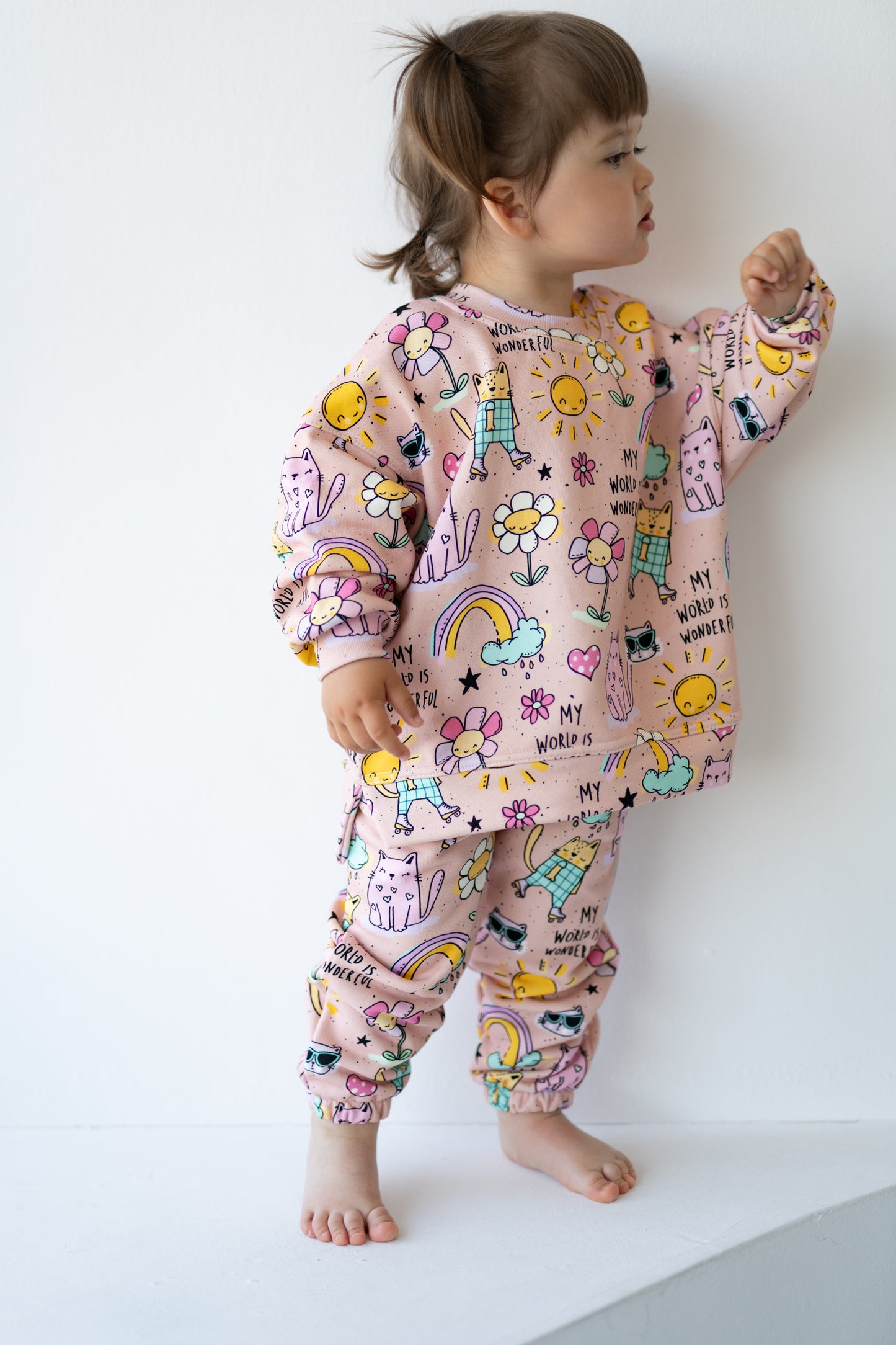 Bluza oversize WONDERFUL WORLD