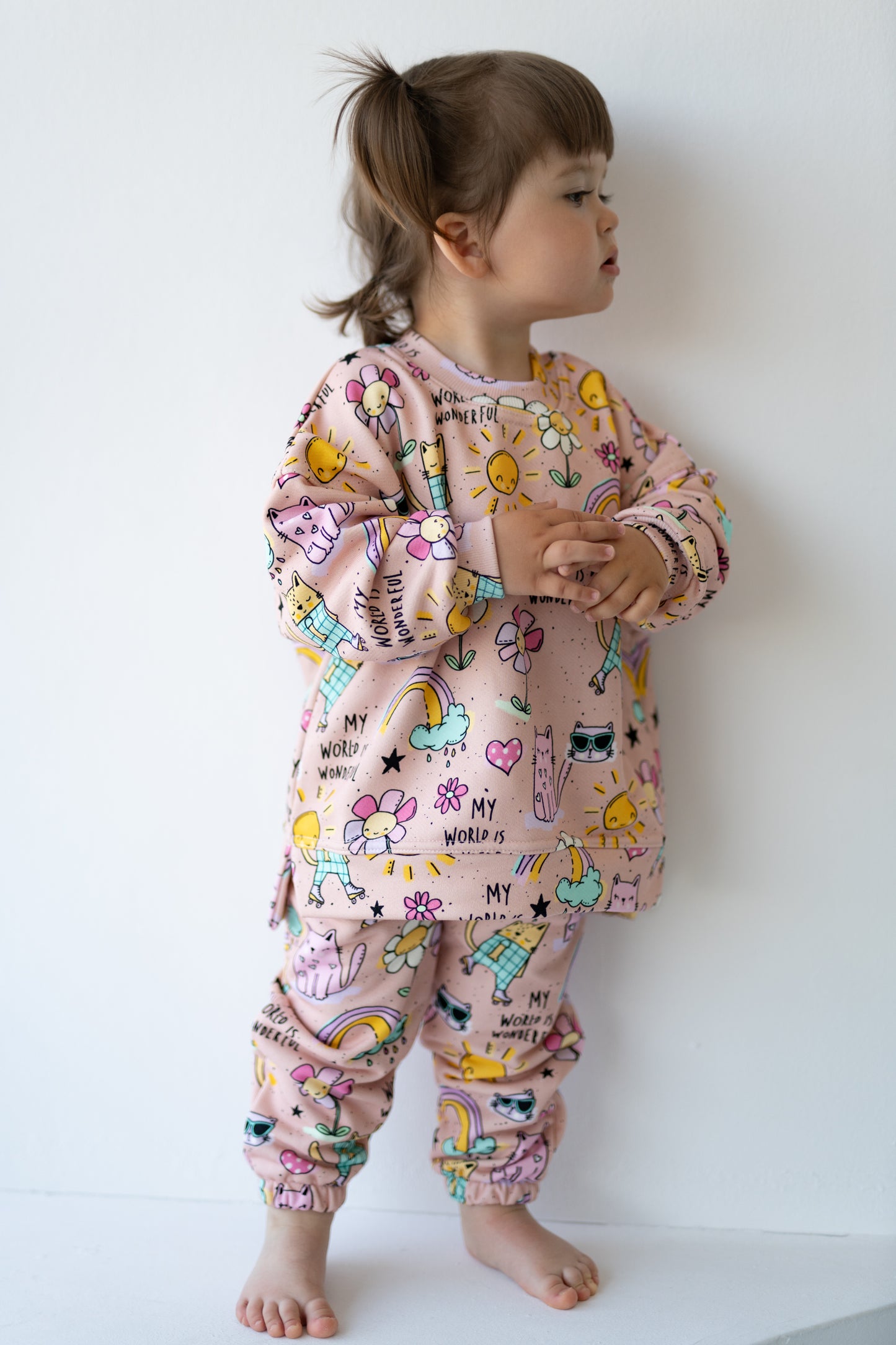 Bluza oversize WONDERFUL WORLD