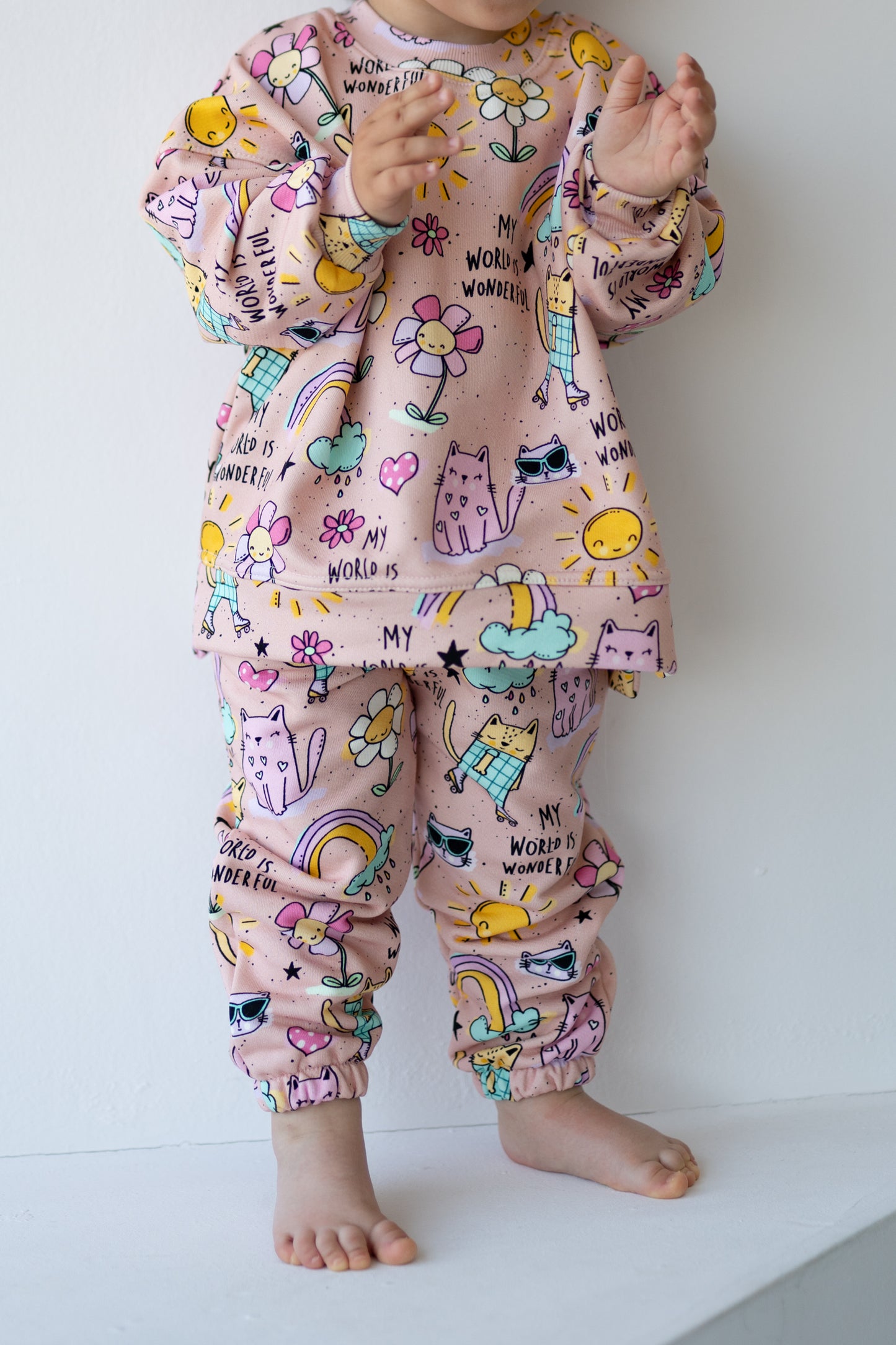 Bluza oversize WONDERFUL WORLD